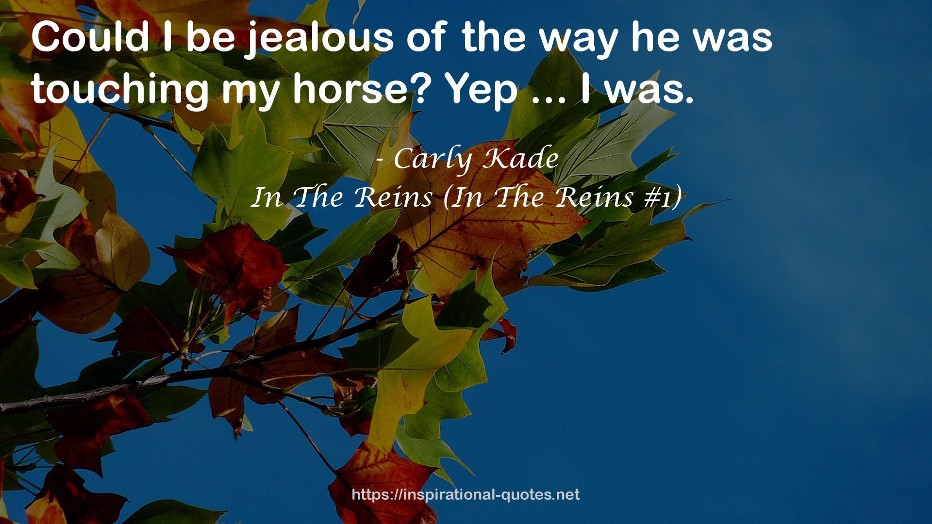 In The Reins (In The Reins #1) QUOTES