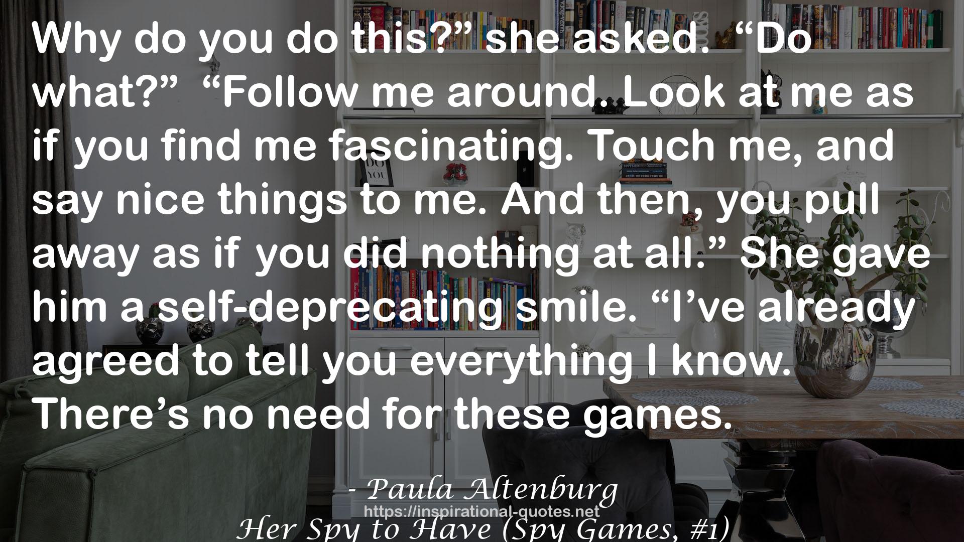 Paula Altenburg QUOTES