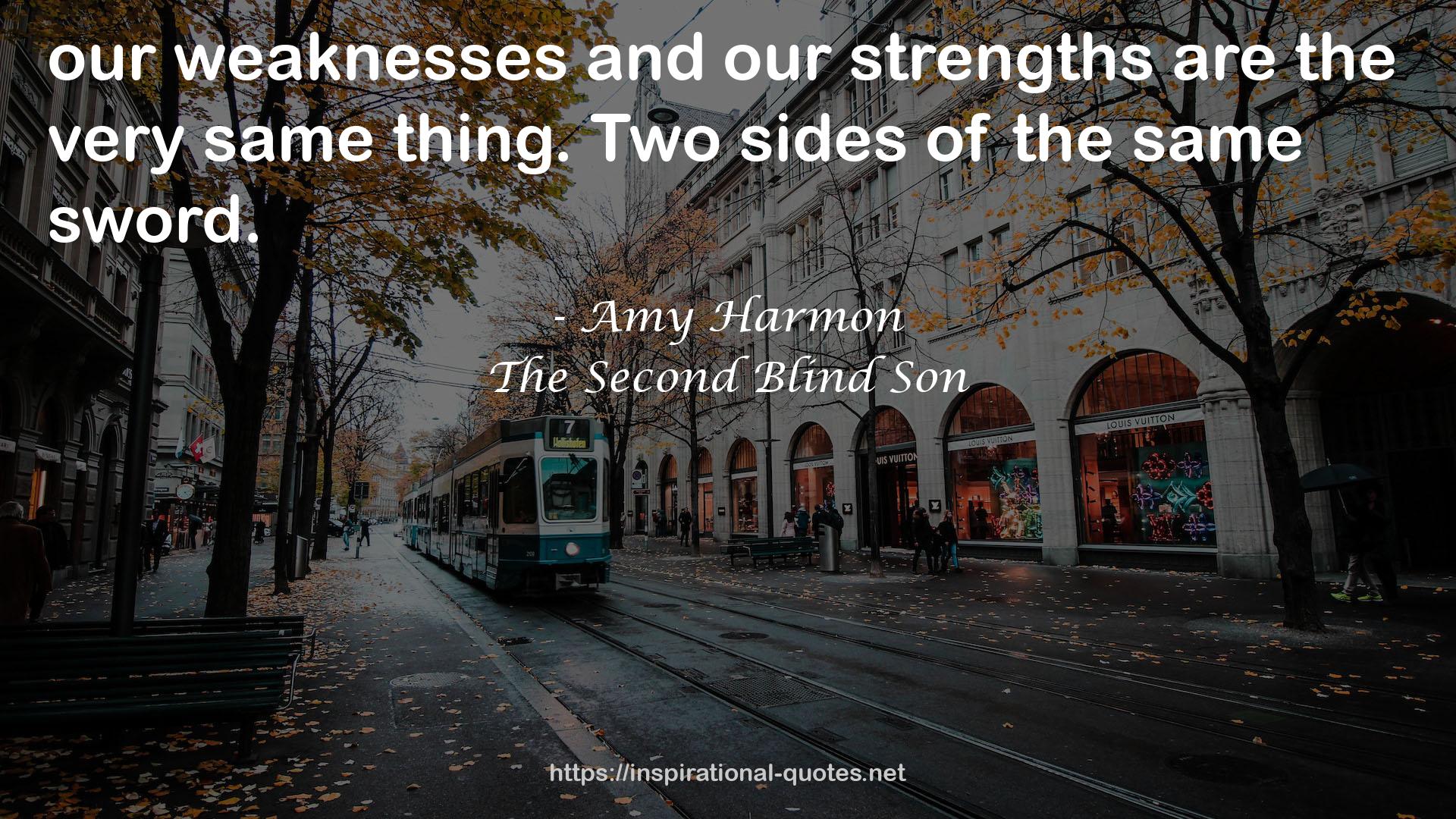 The Second Blind Son QUOTES