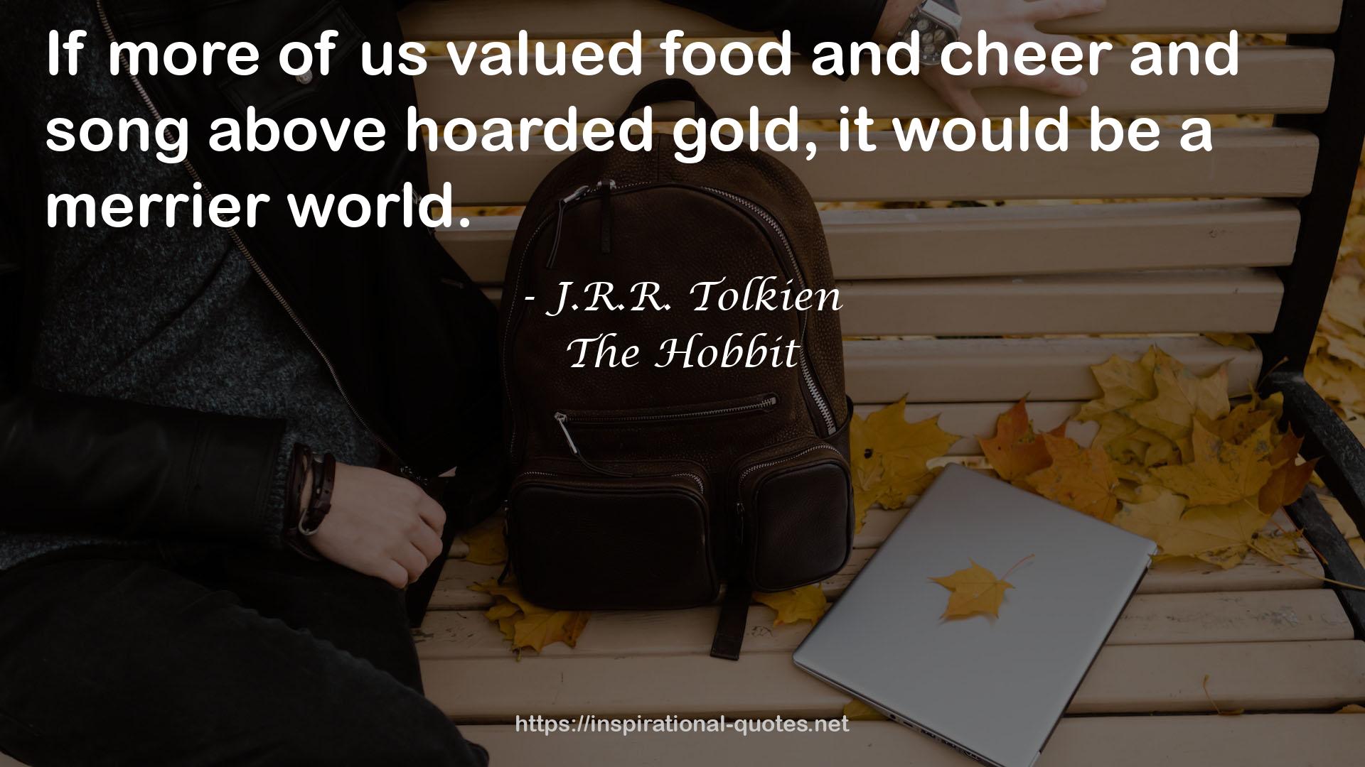 J.R.R. Tolkien QUOTES