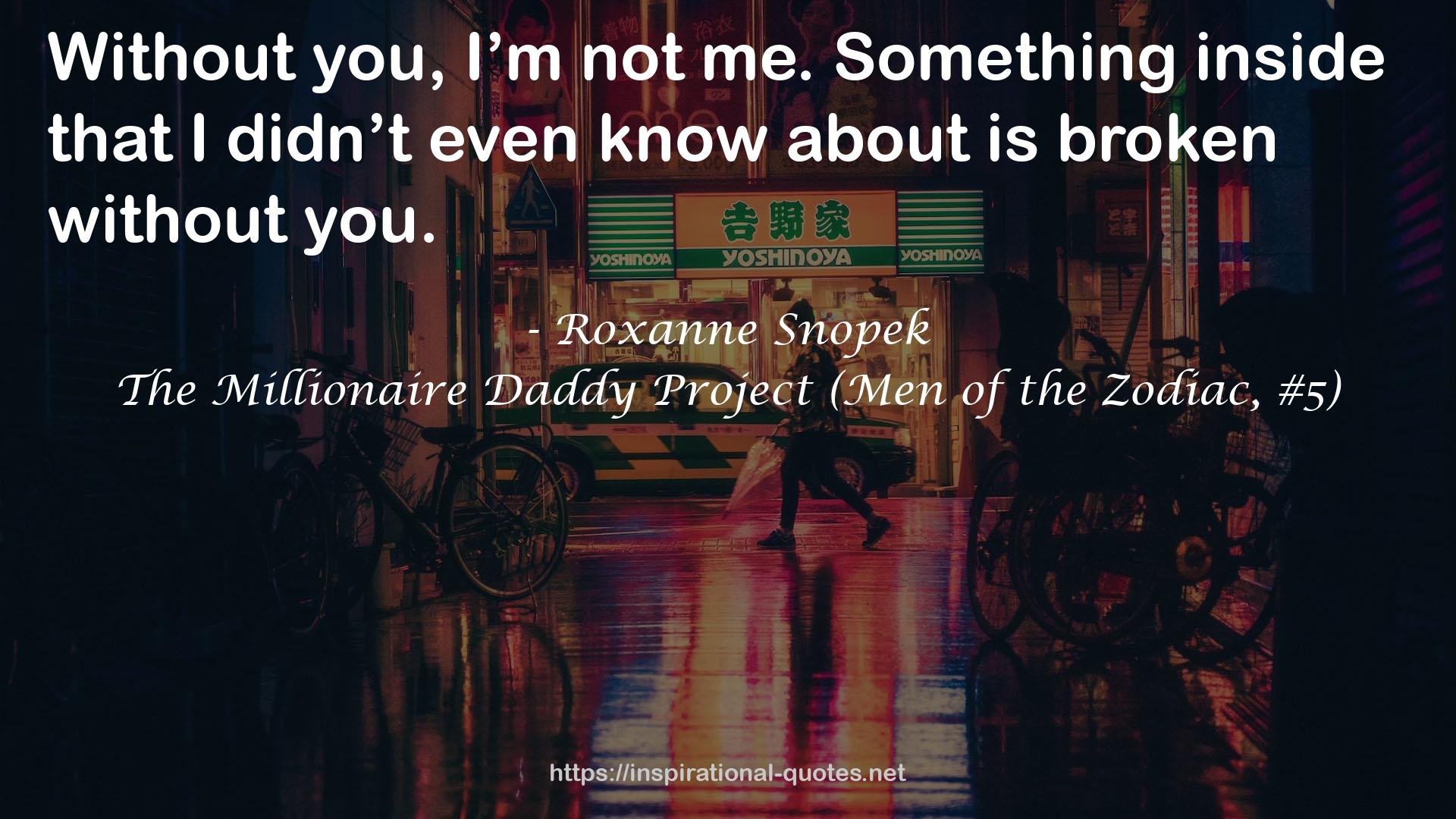 Roxanne Snopek QUOTES