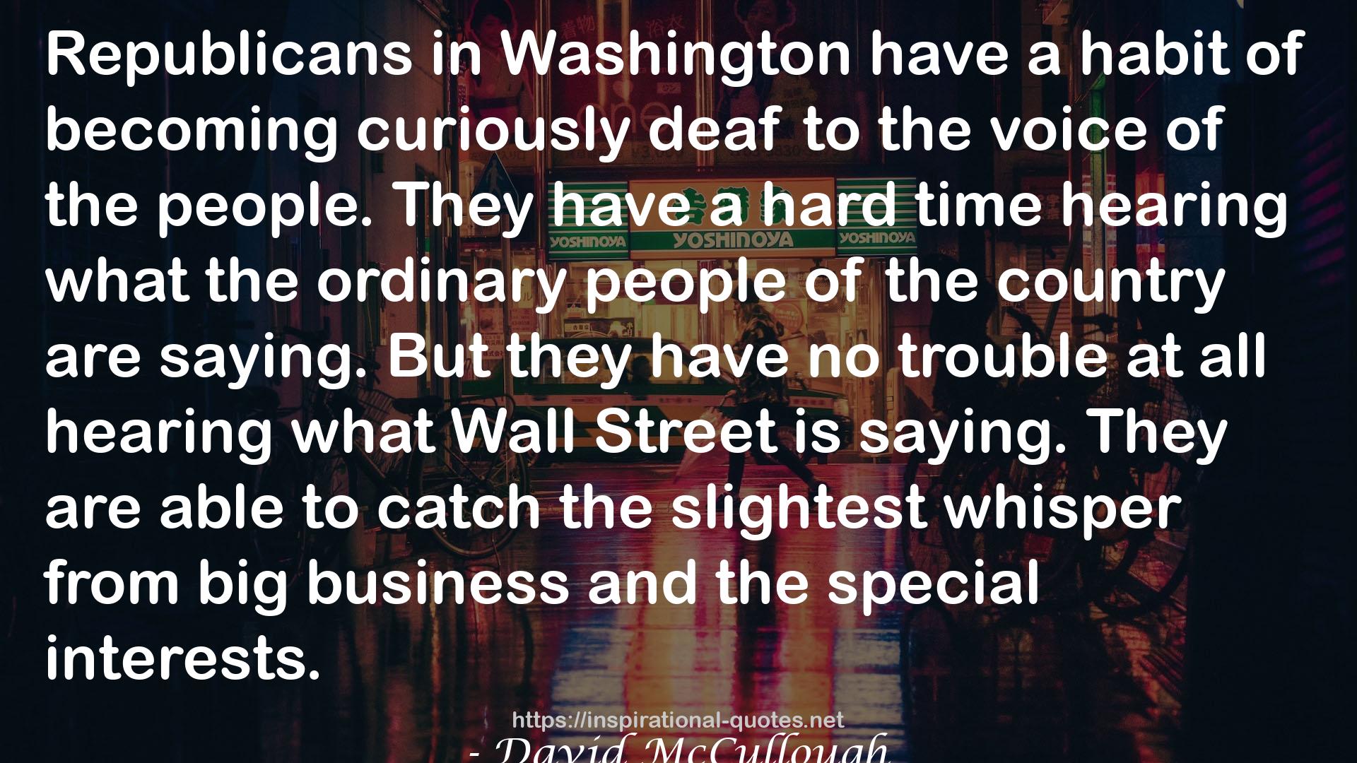 David McCullough QUOTES