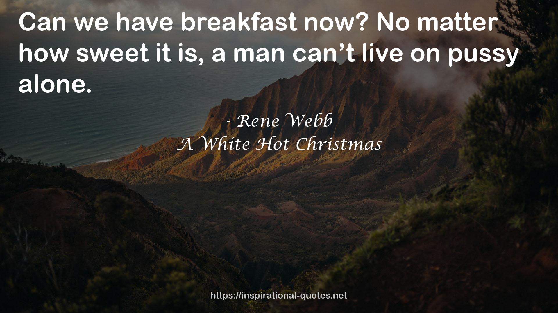 A White Hot Christmas QUOTES