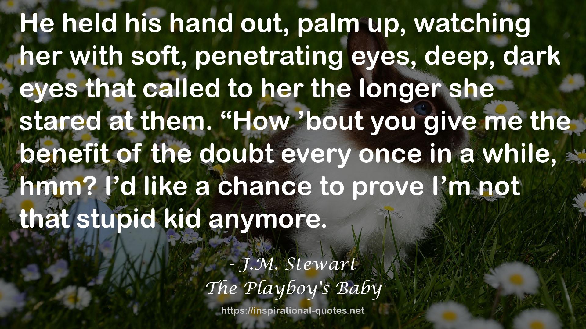 The Playboy's Baby QUOTES