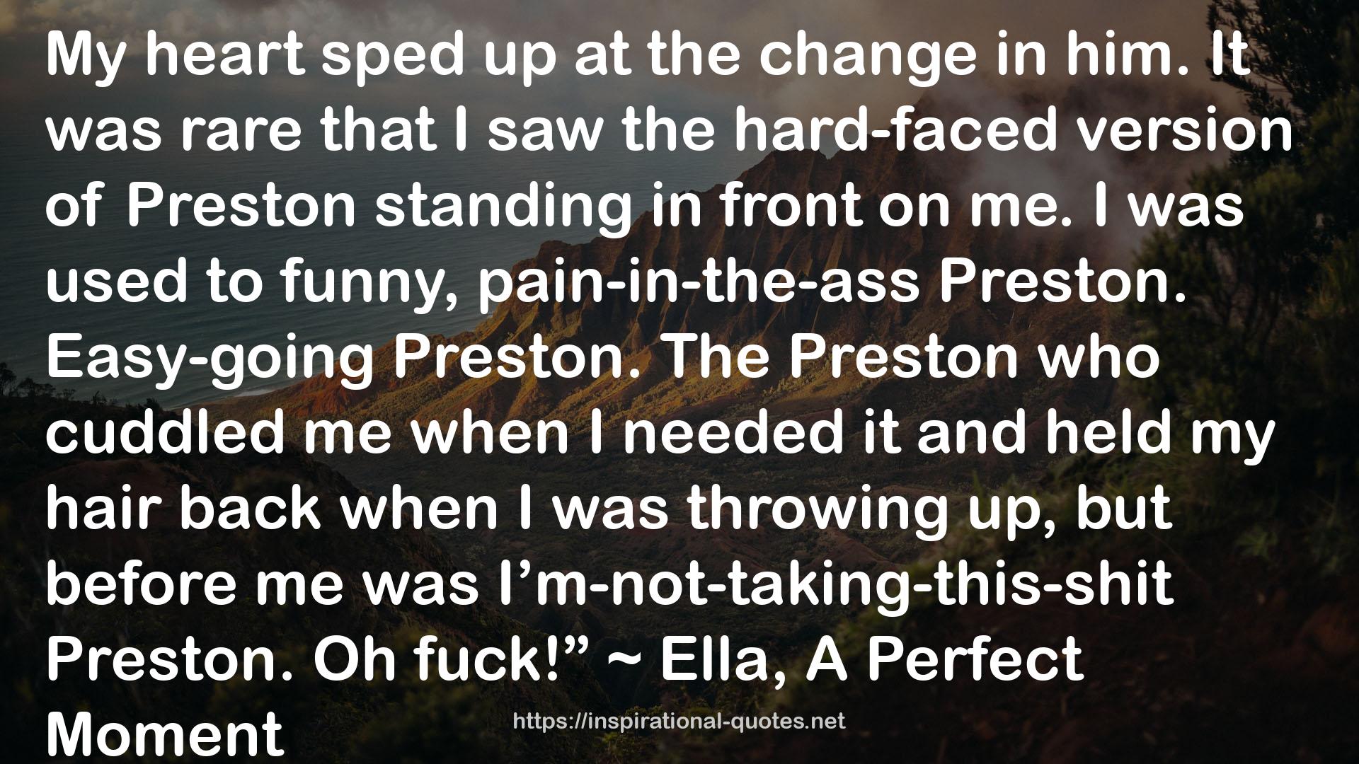 The Preston  QUOTES