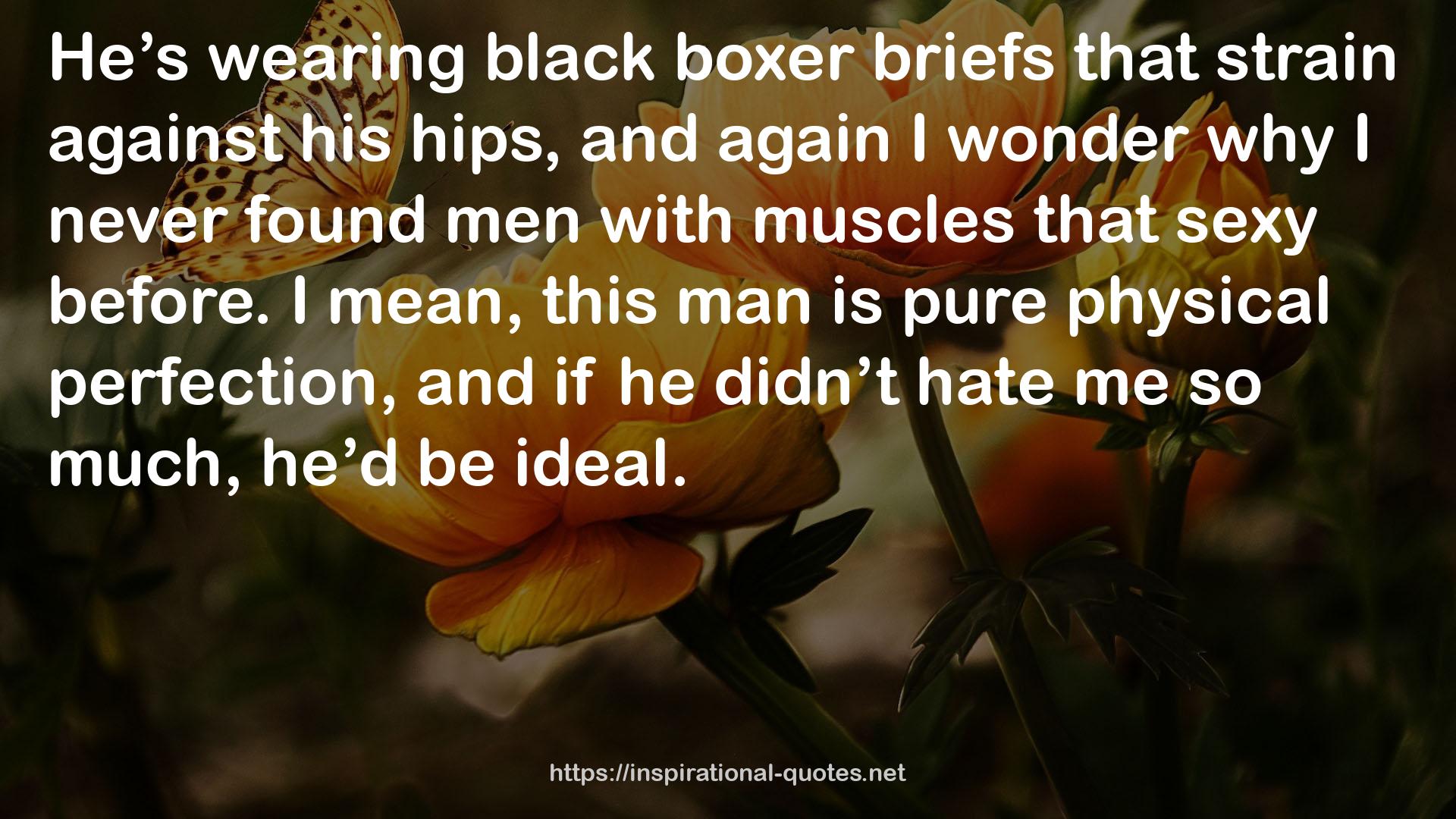 black boxer briefs  QUOTES