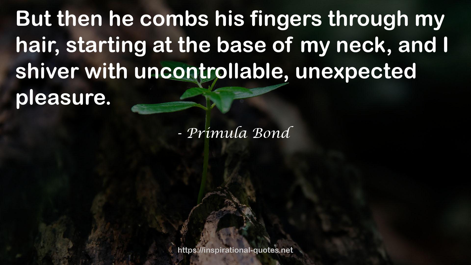 Primula Bond QUOTES