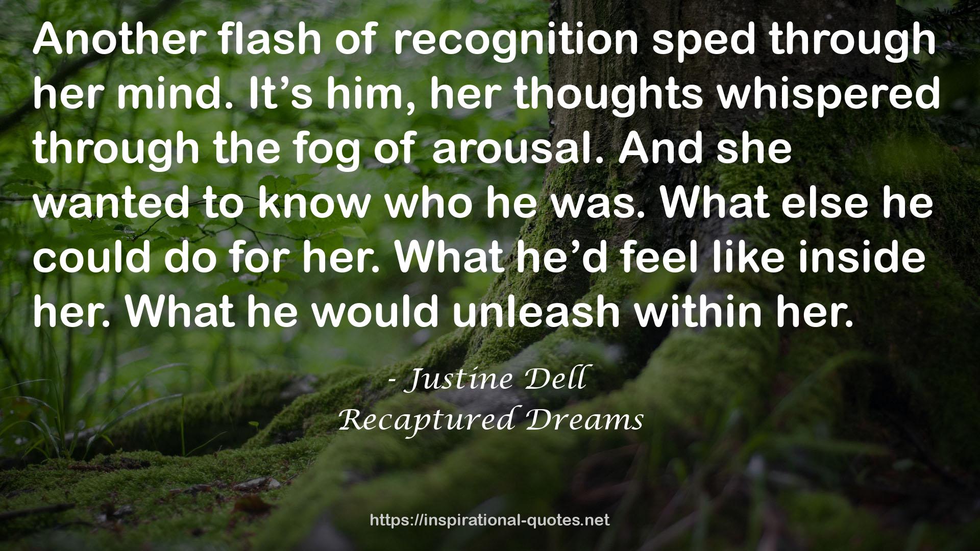 Recaptured Dreams QUOTES