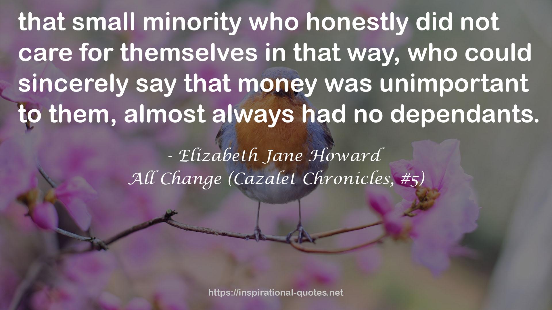 All Change (Cazalet Chronicles, #5) QUOTES