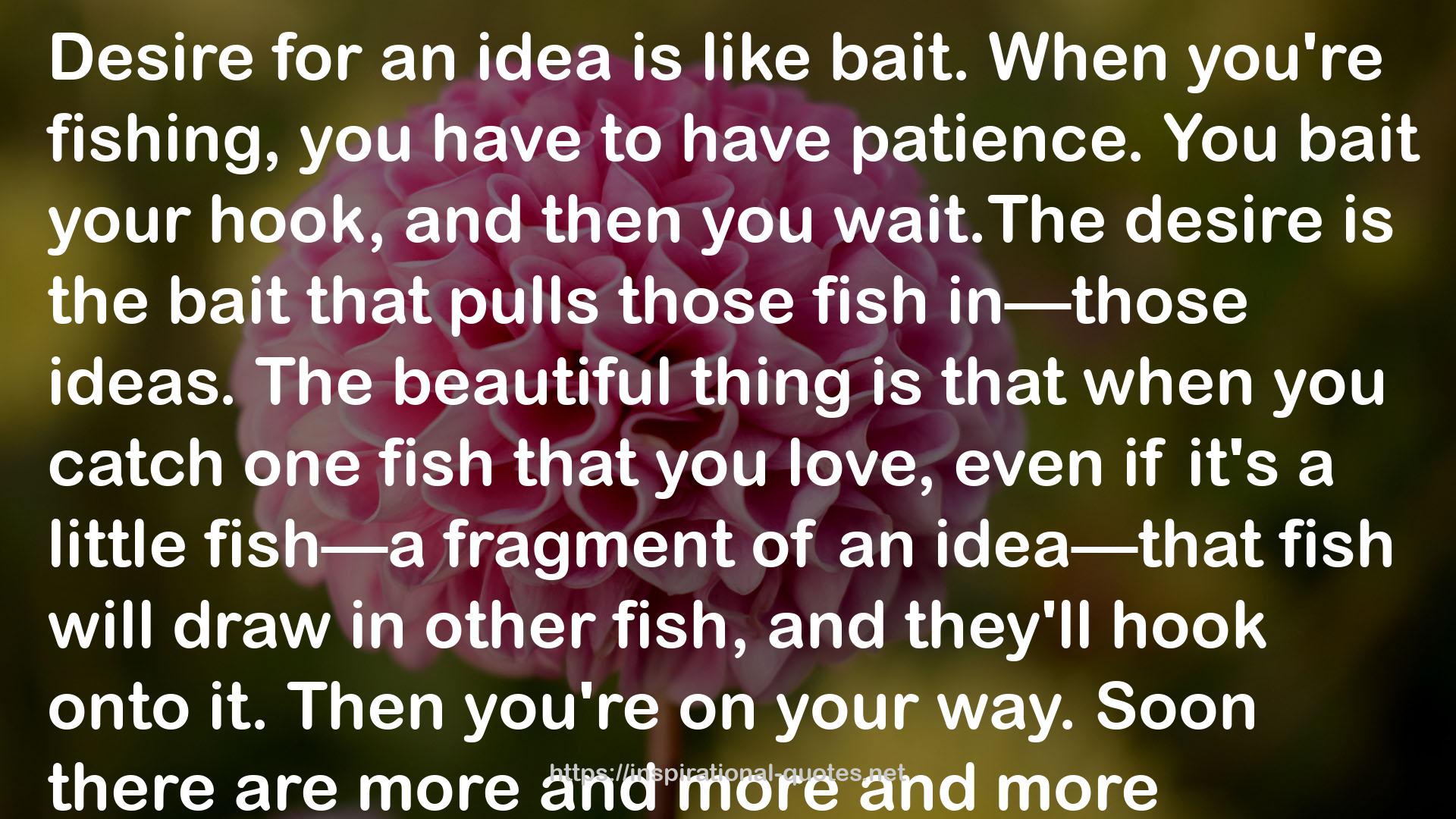 Catching the Big Fish: Meditation, Consciousness, and Creativity QUOTES