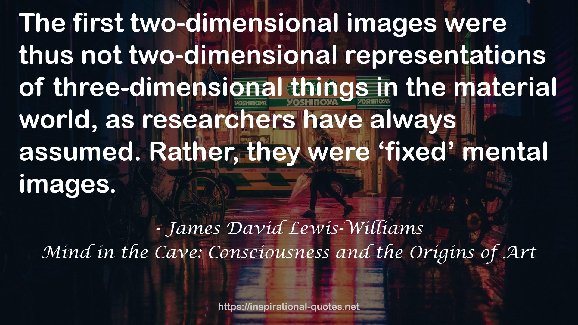 James David Lewis-Williams QUOTES