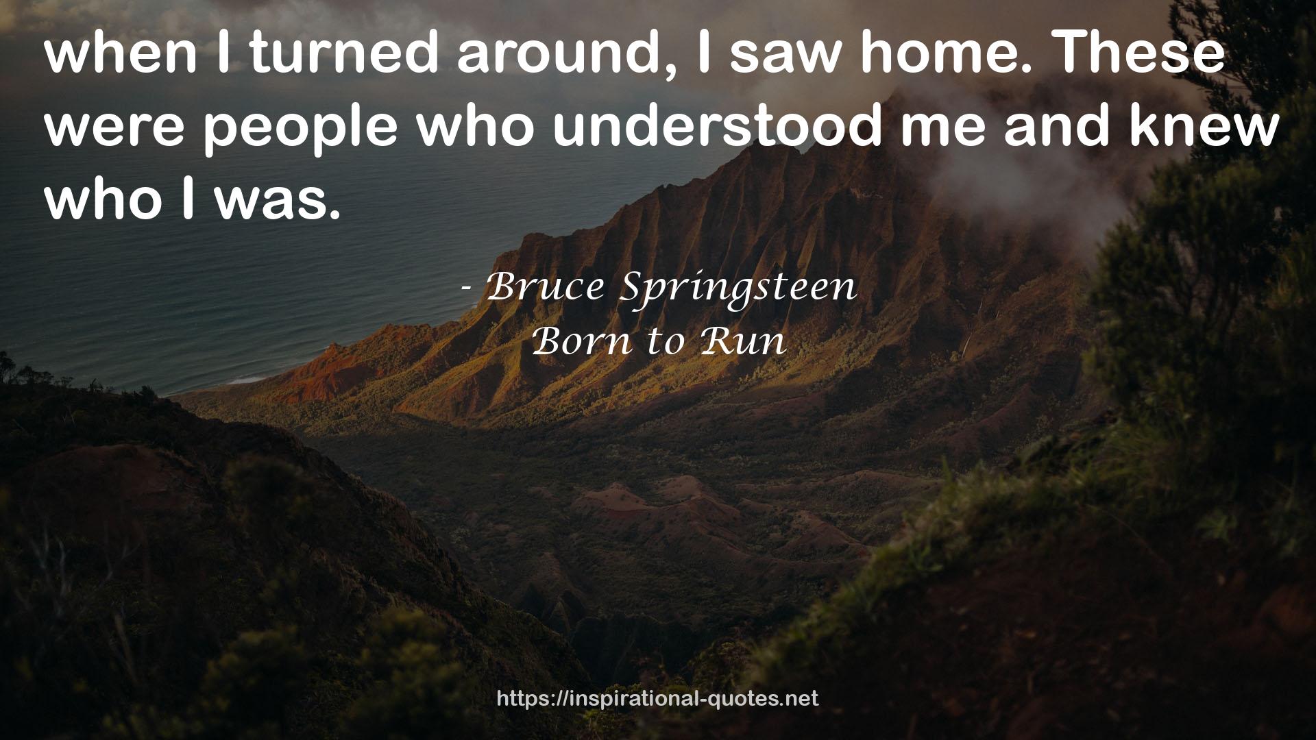 Born to Run QUOTES