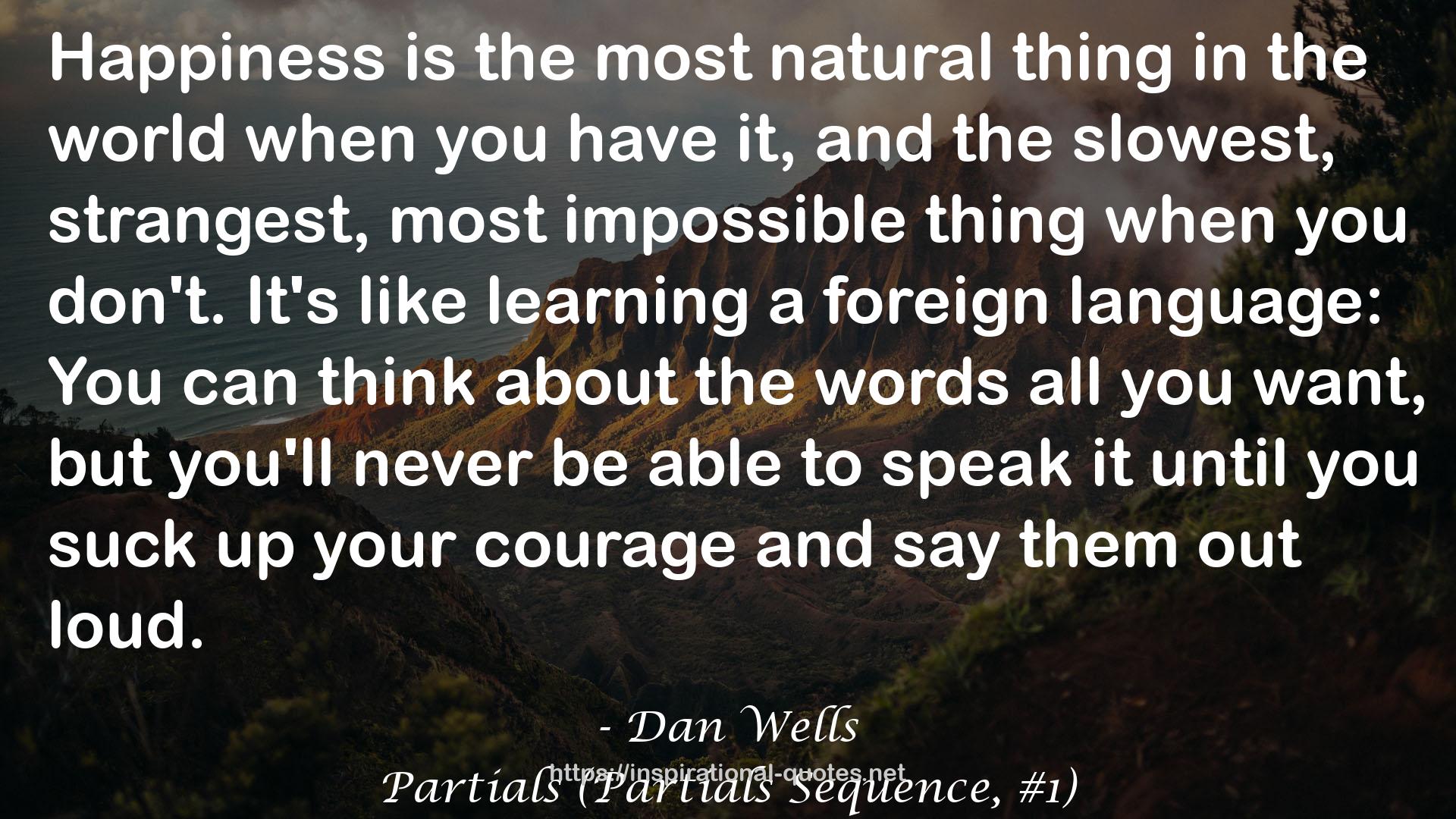 Dan Wells QUOTES