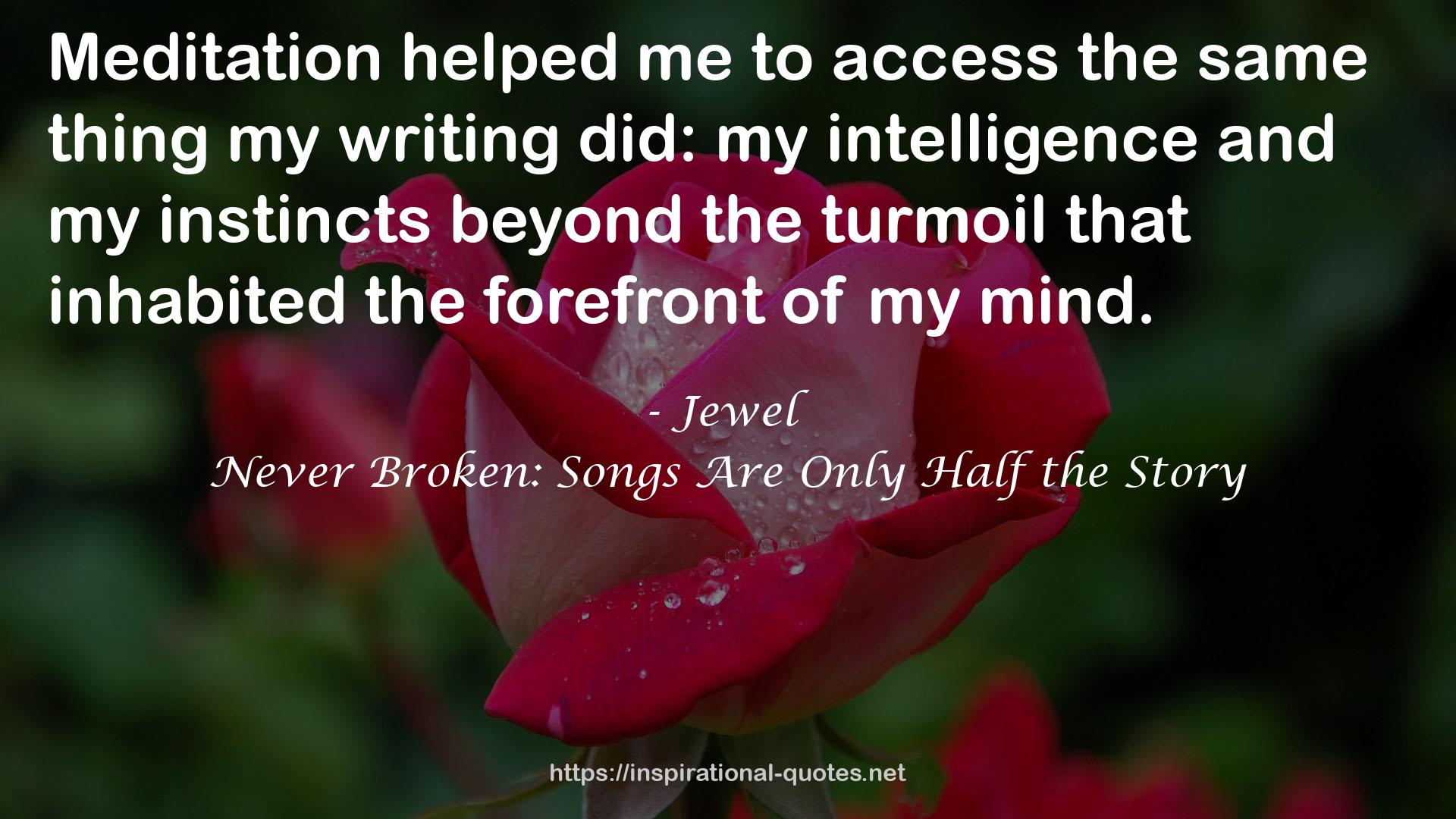 Jewel QUOTES