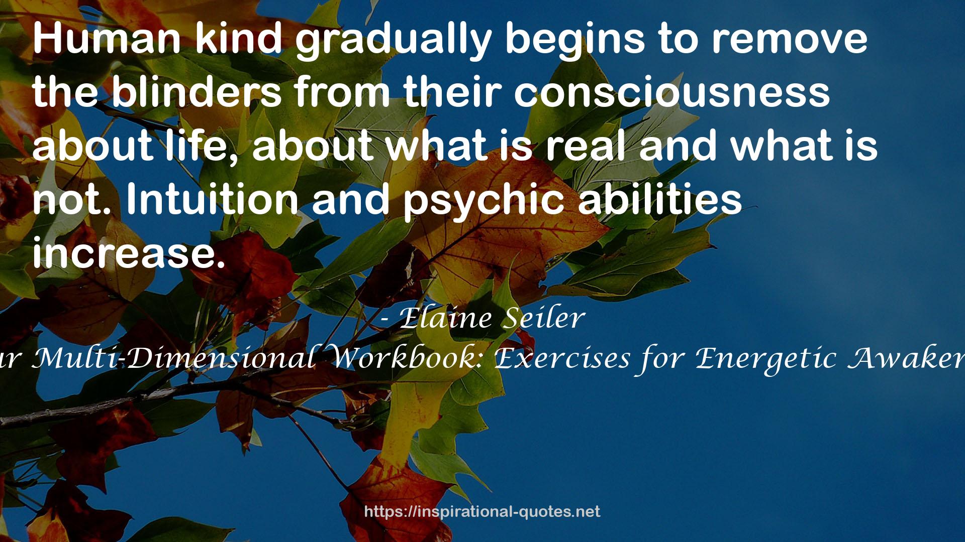 psychic abilities  QUOTES