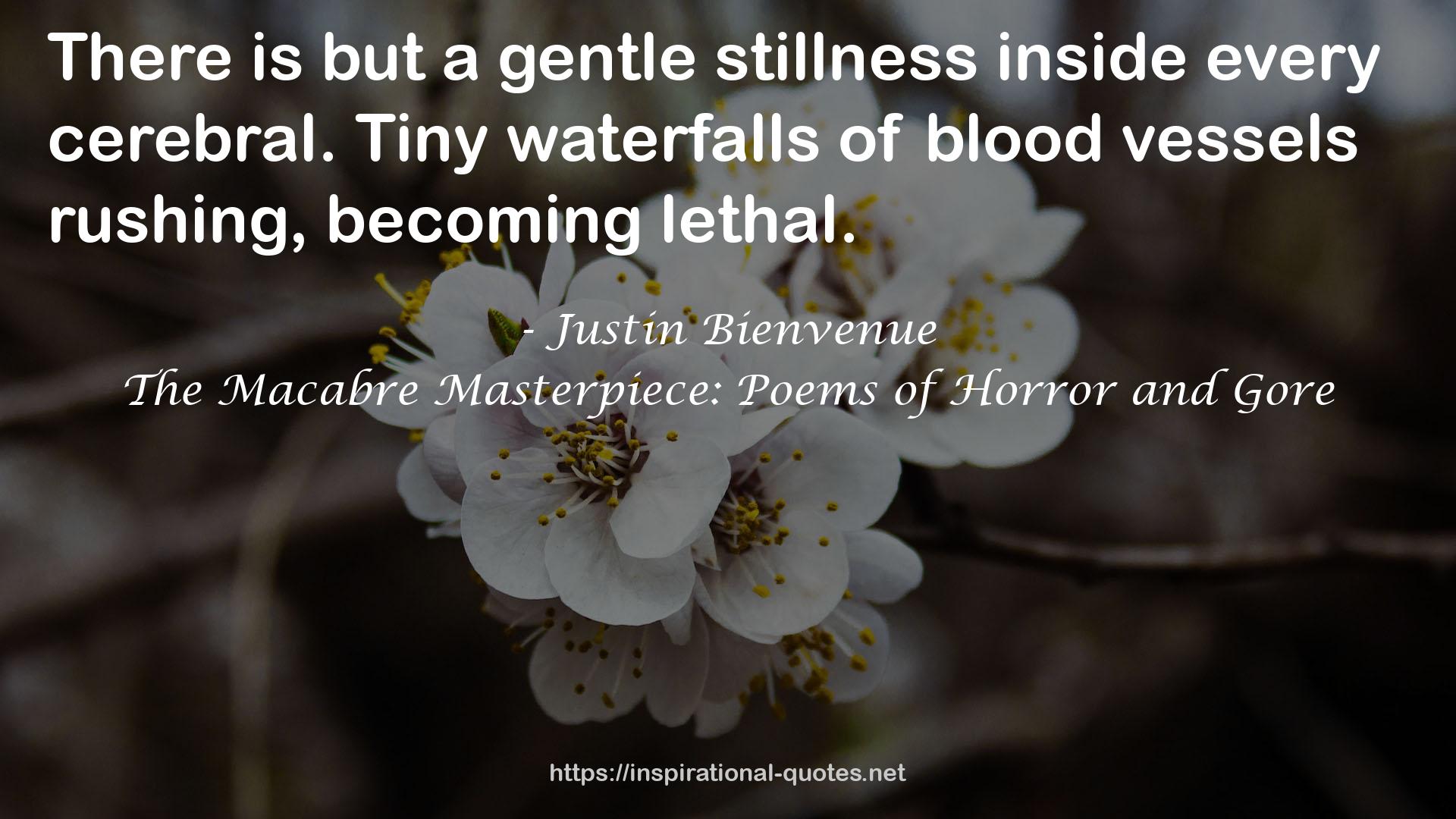 The Macabre Masterpiece: Poems of Horror and Gore QUOTES