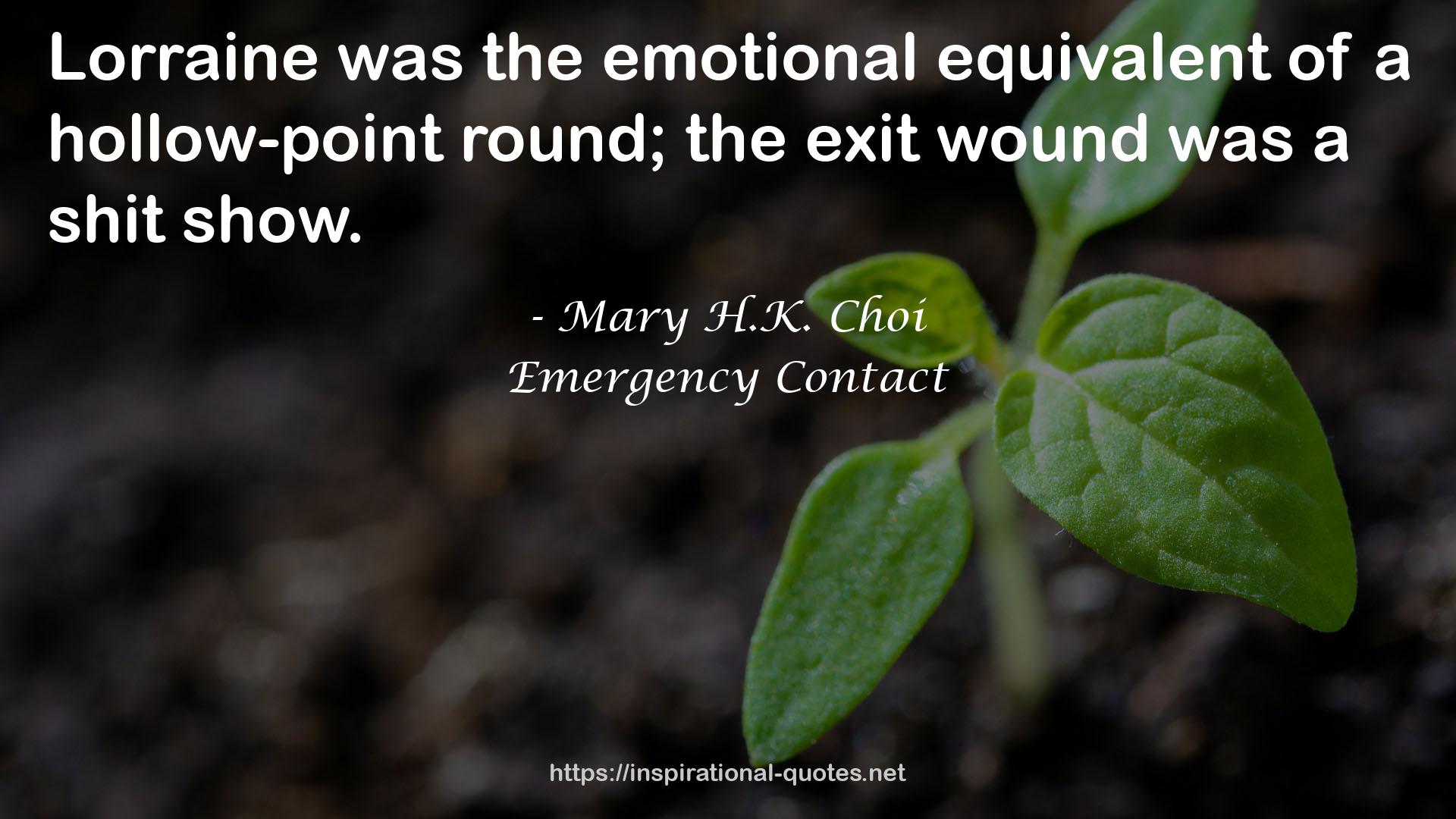 Emergency Contact QUOTES