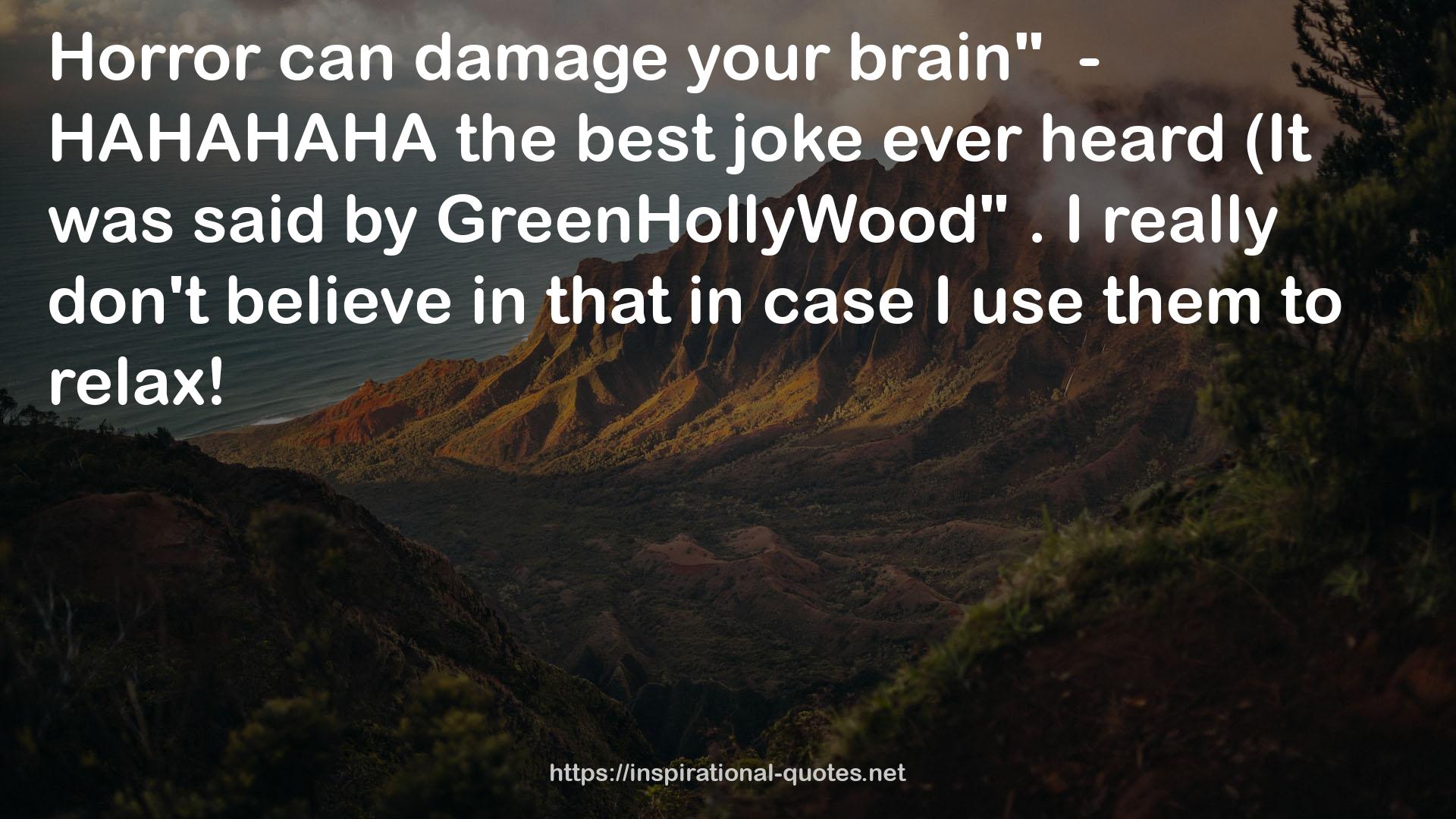 the best joke  QUOTES