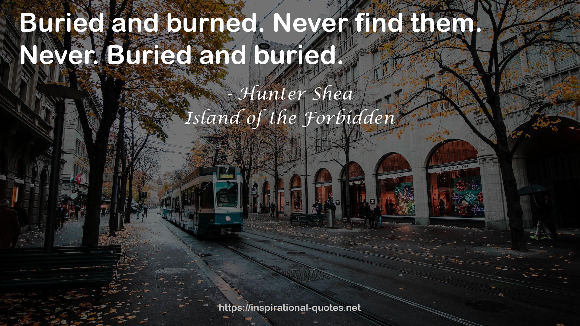 Island of the Forbidden QUOTES