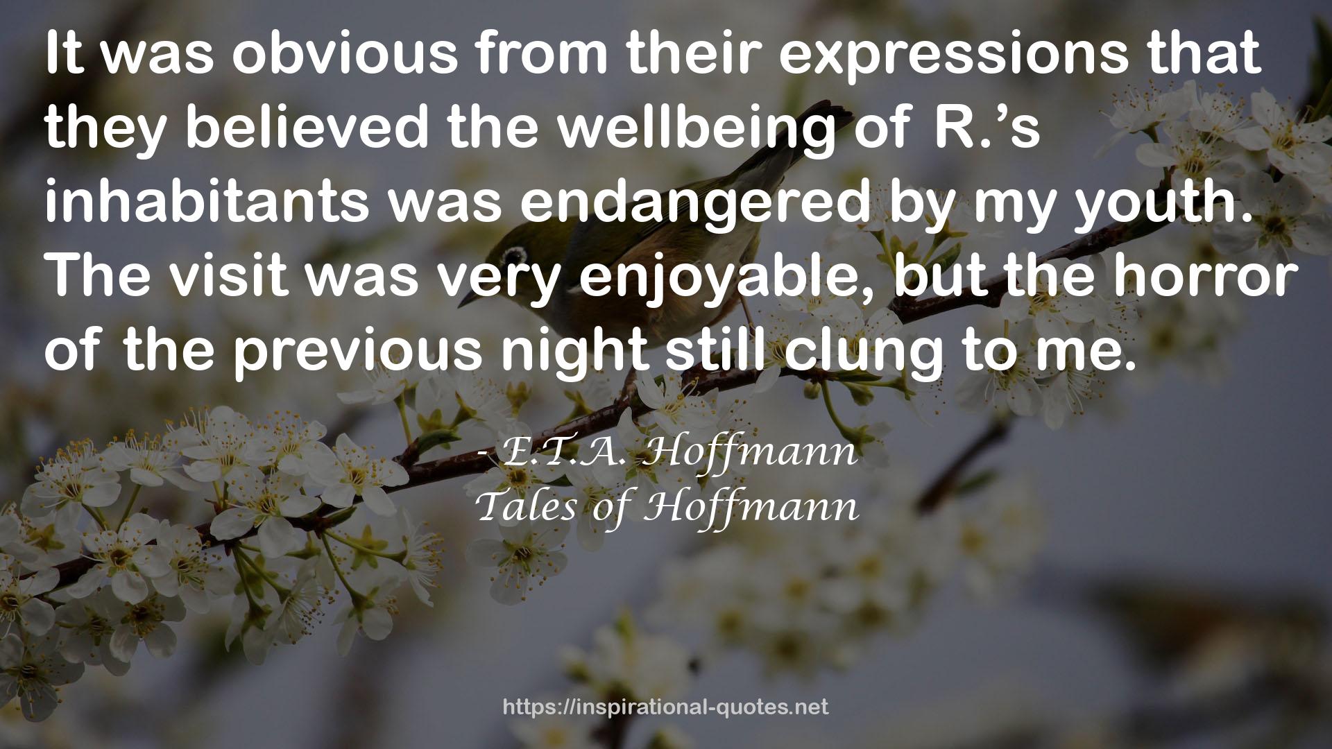 Tales of Hoffmann QUOTES
