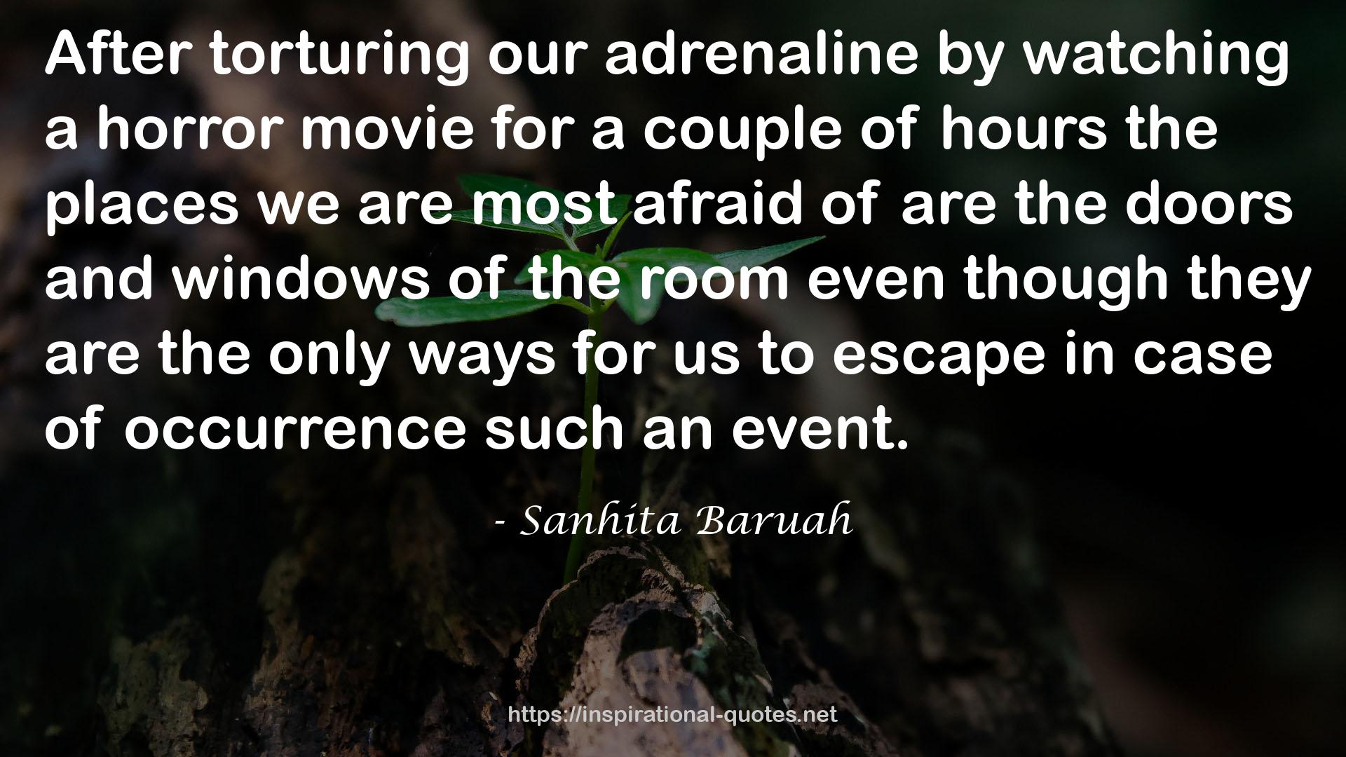 our adrenaline  QUOTES