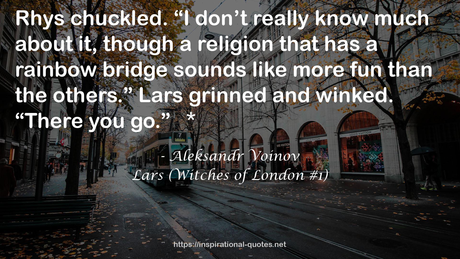 Lars (Witches of London #1) QUOTES
