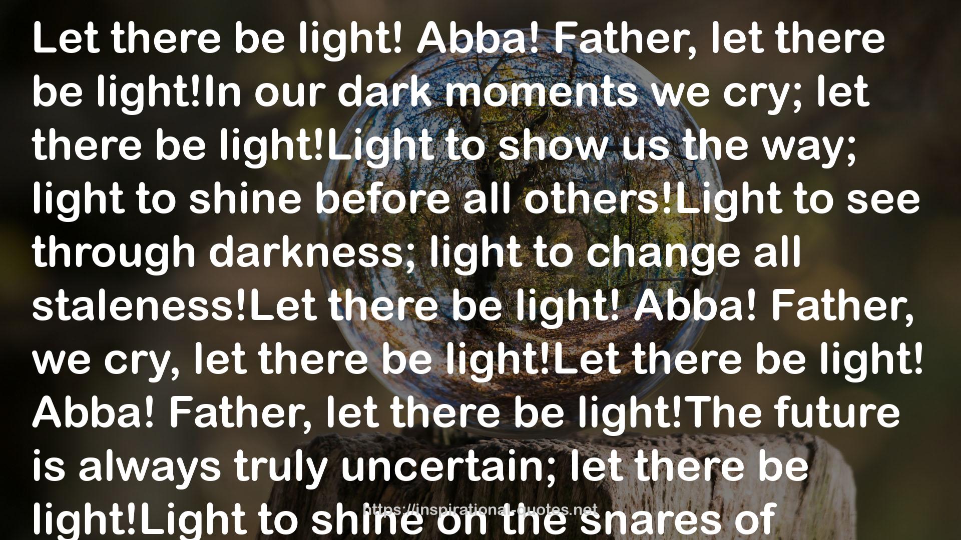 light!Let  QUOTES