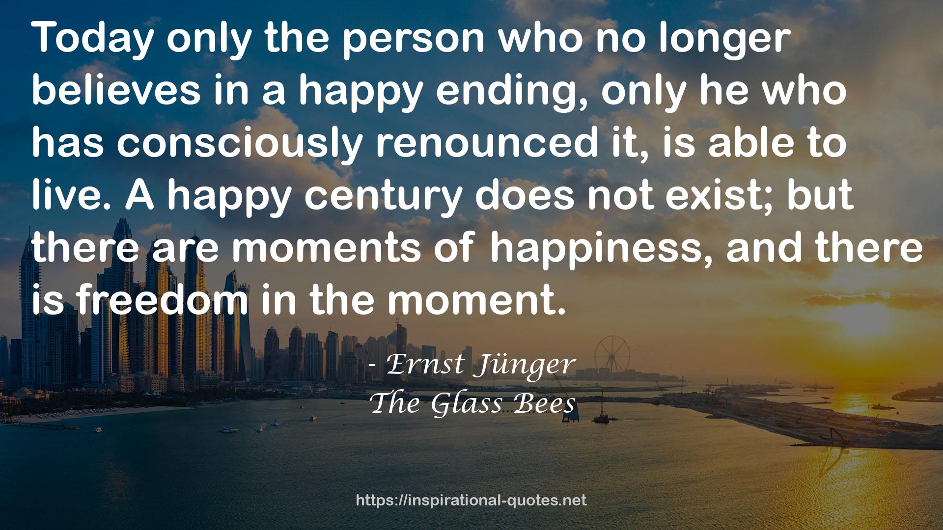 The Glass Bees QUOTES