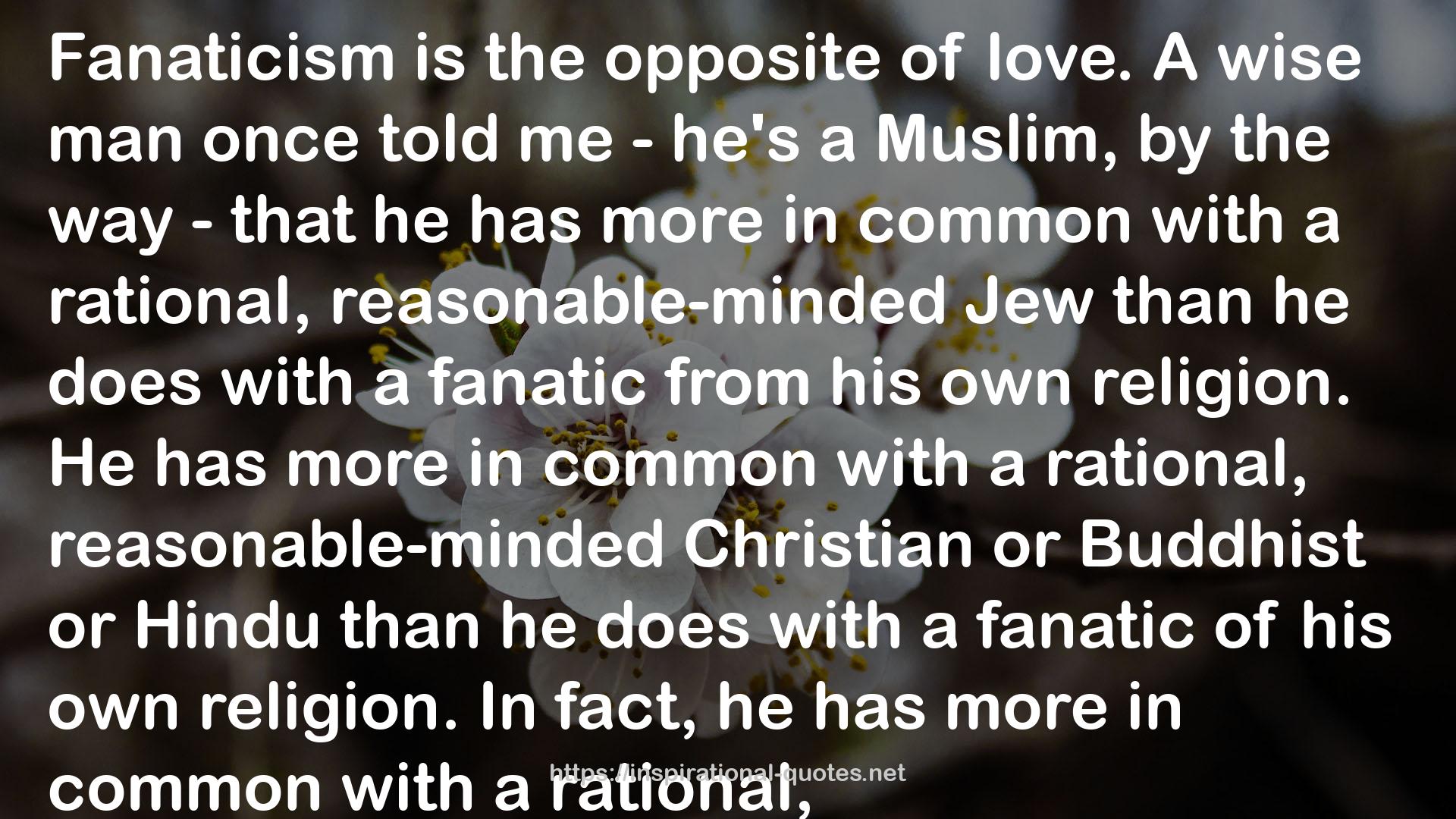 a rational, reasonable-minded atheist  QUOTES