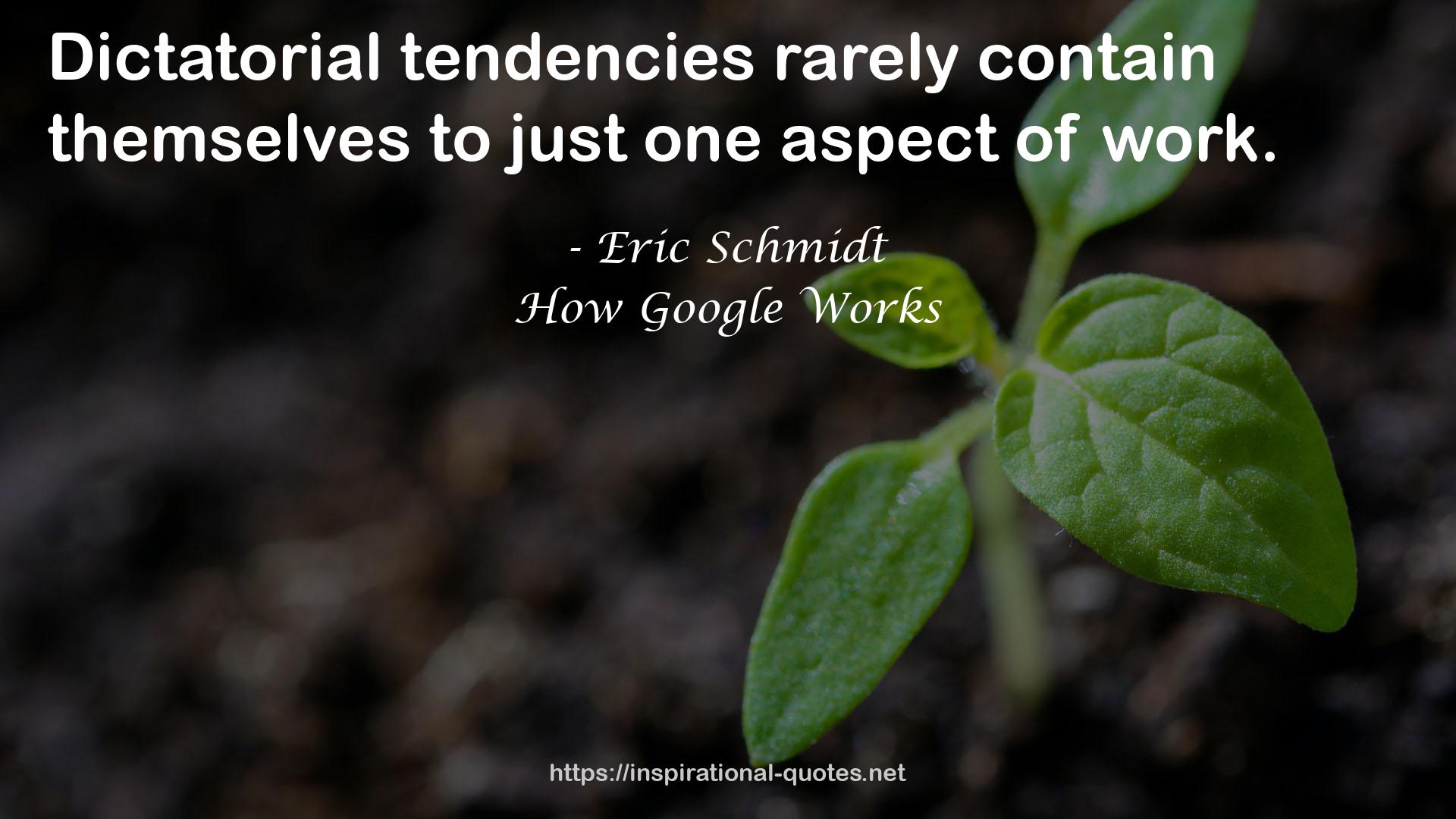 How Google Works QUOTES