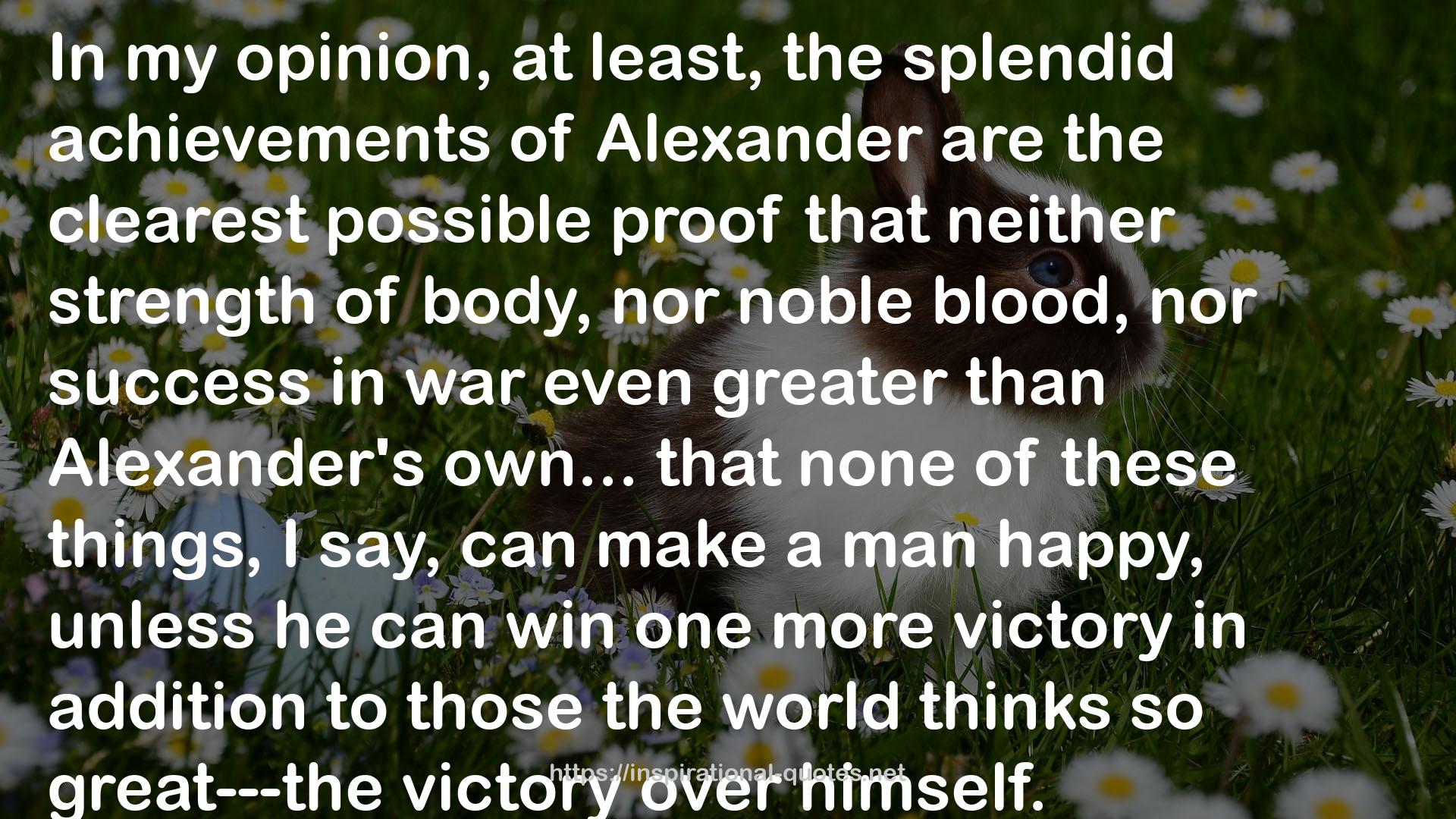 one more victory  QUOTES