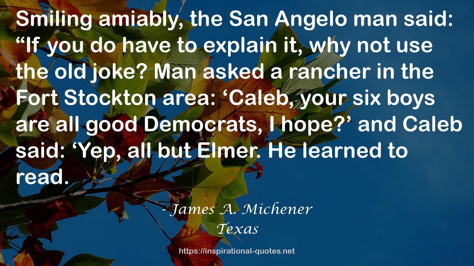 Texas QUOTES