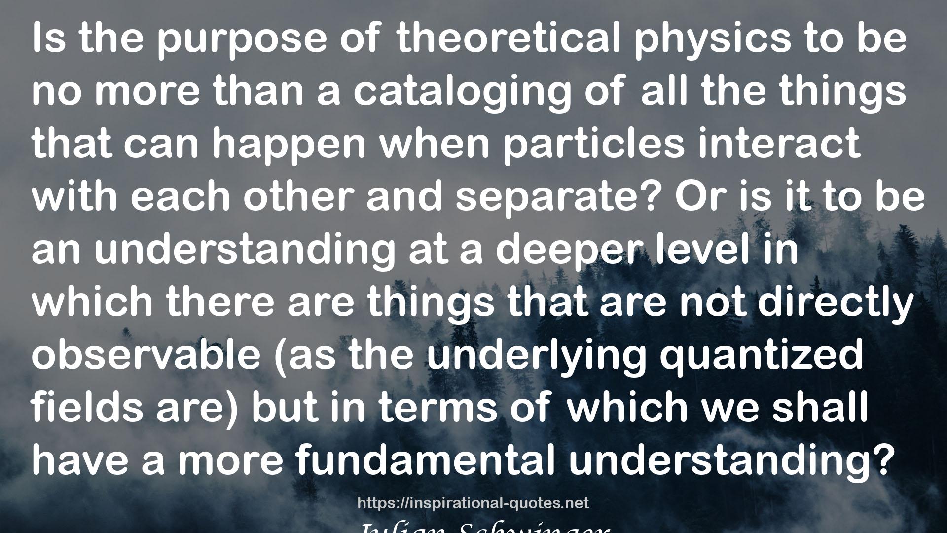 Quantum Mechanics: Symbolism of Atomic Measurements QUOTES