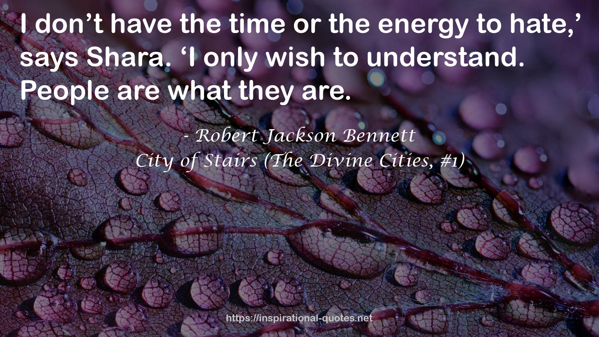 City of Stairs (The Divine Cities, #1) QUOTES