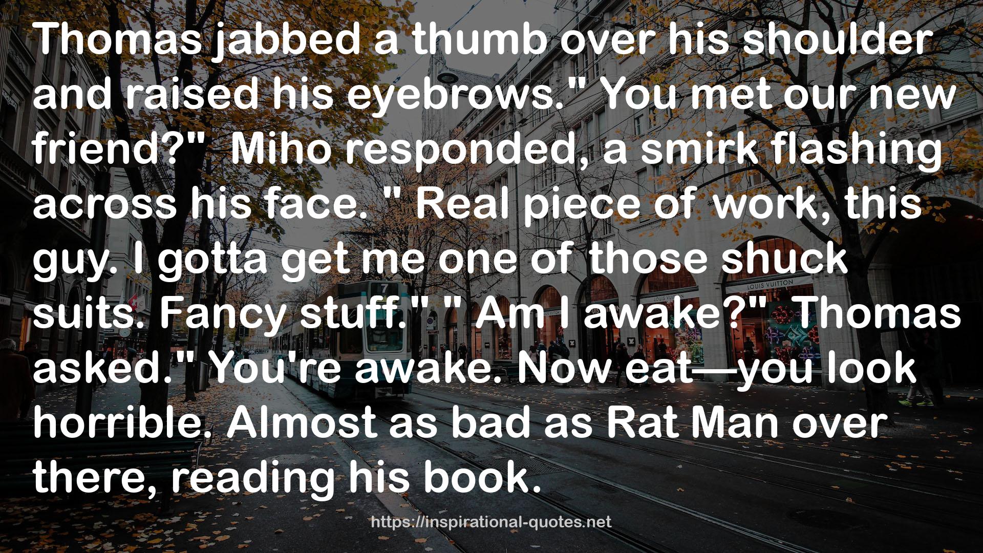 Rat Man  QUOTES