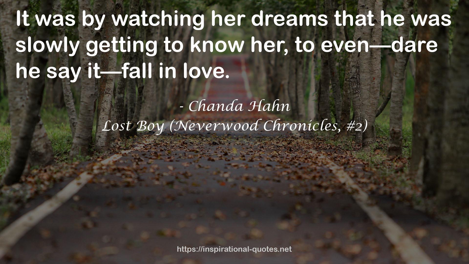 Lost Boy (Neverwood Chronicles, #2) QUOTES