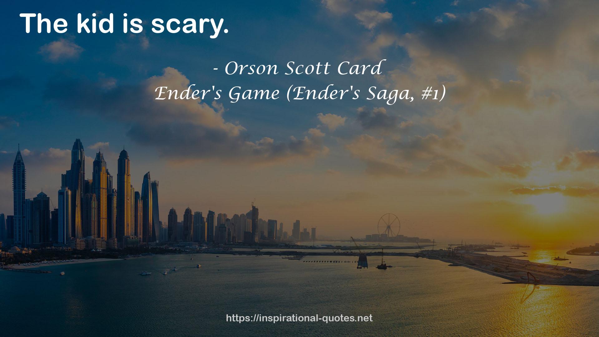 Orson Scott Card QUOTES