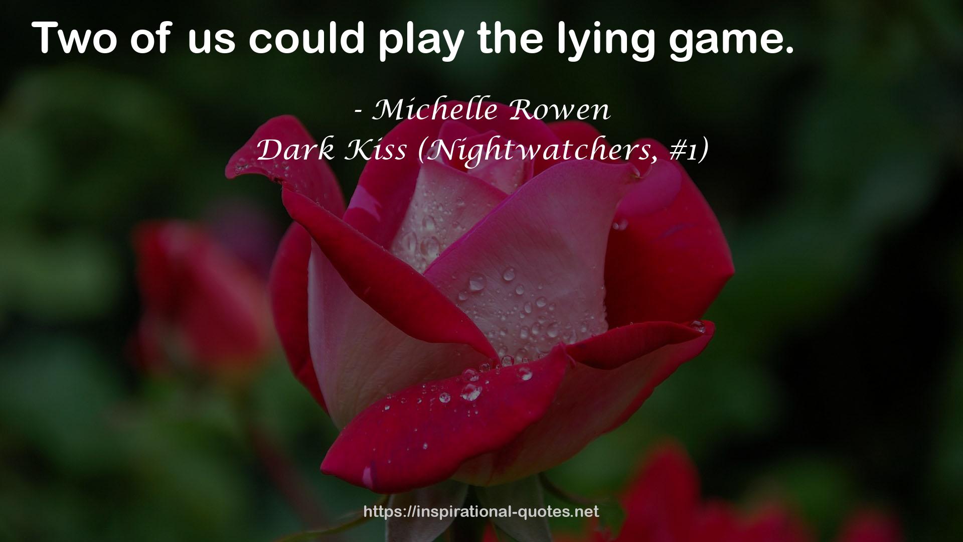 Michelle Rowen QUOTES