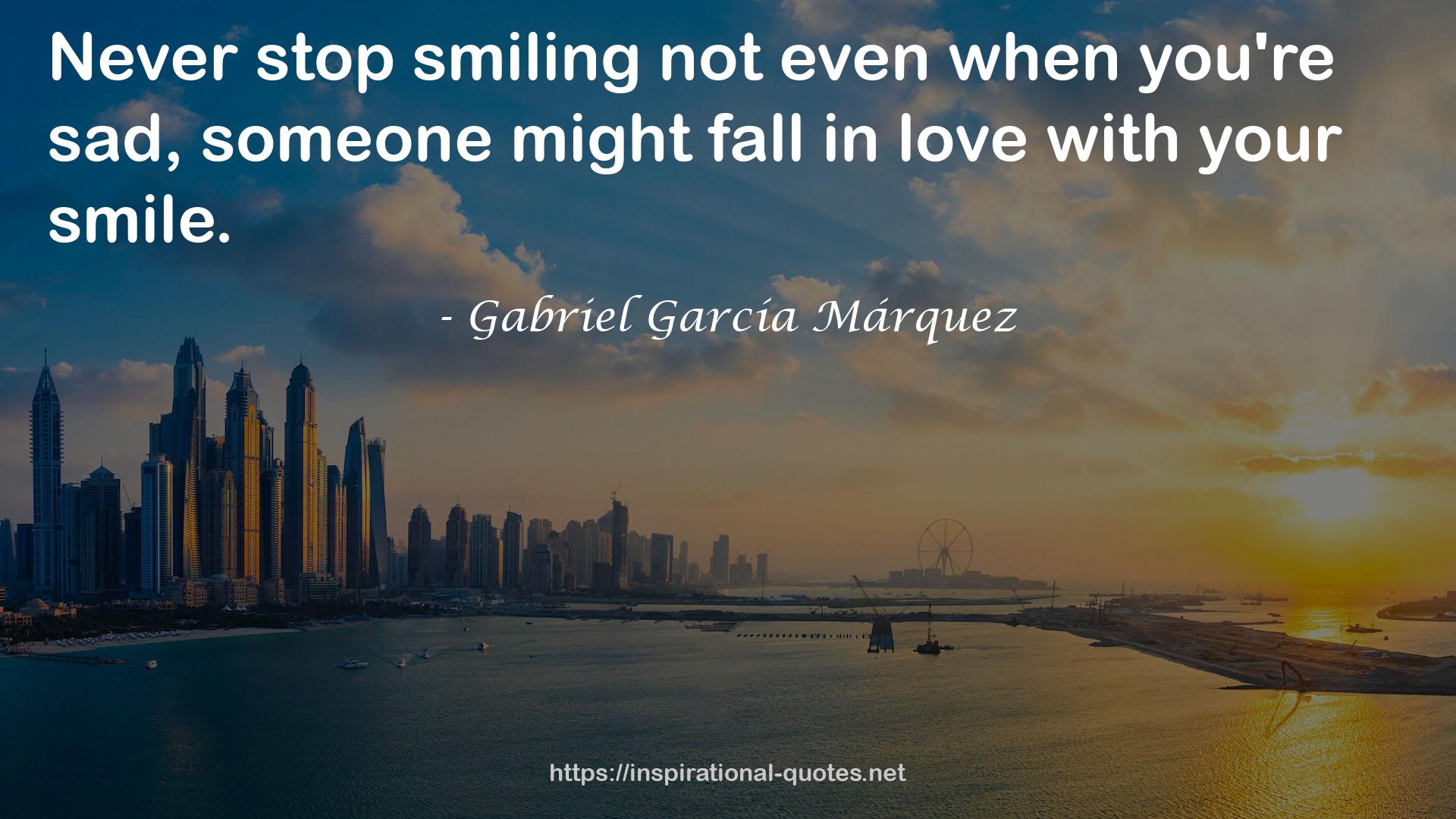 Gabriel García Márquez QUOTES