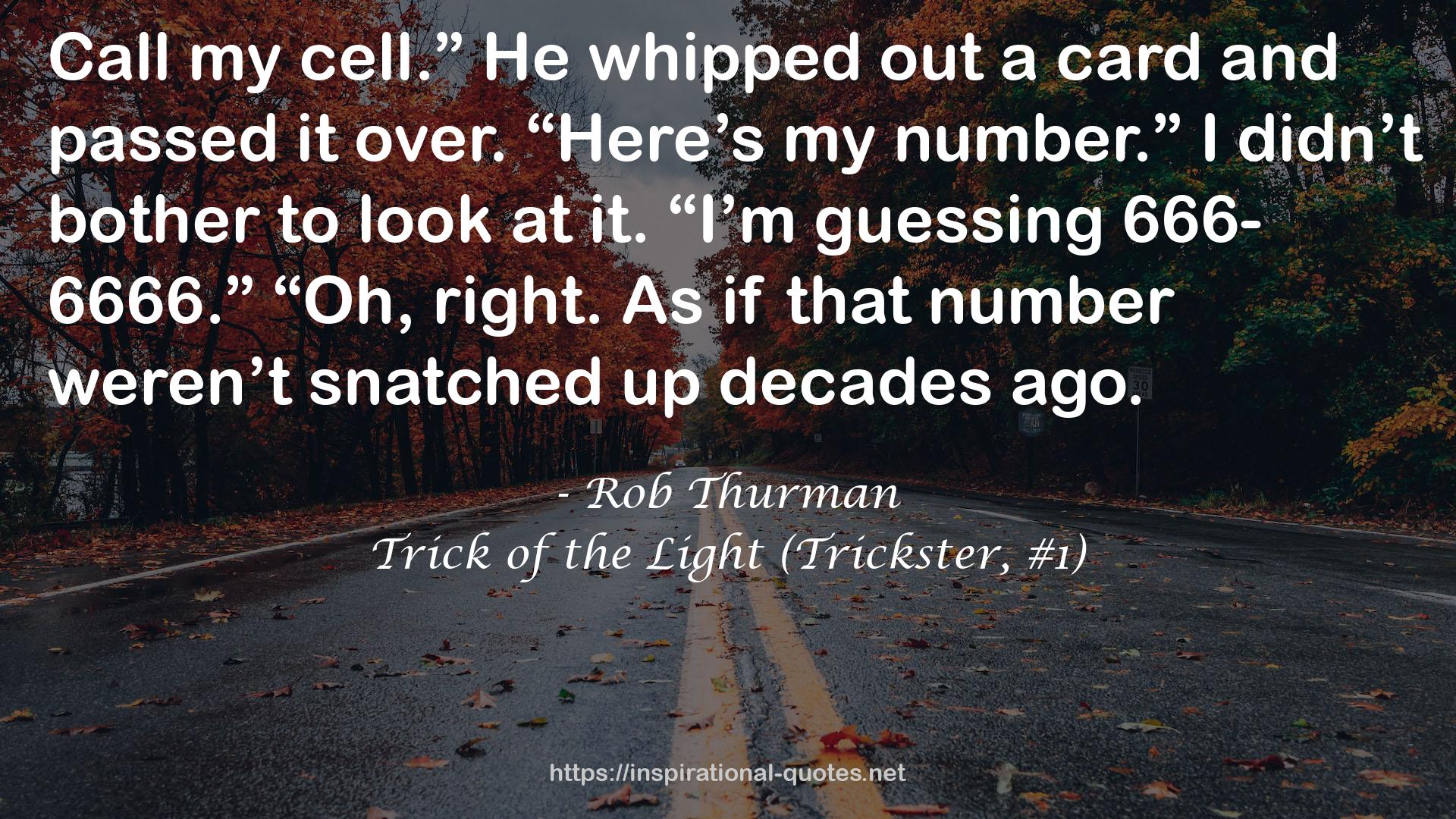 Rob Thurman QUOTES