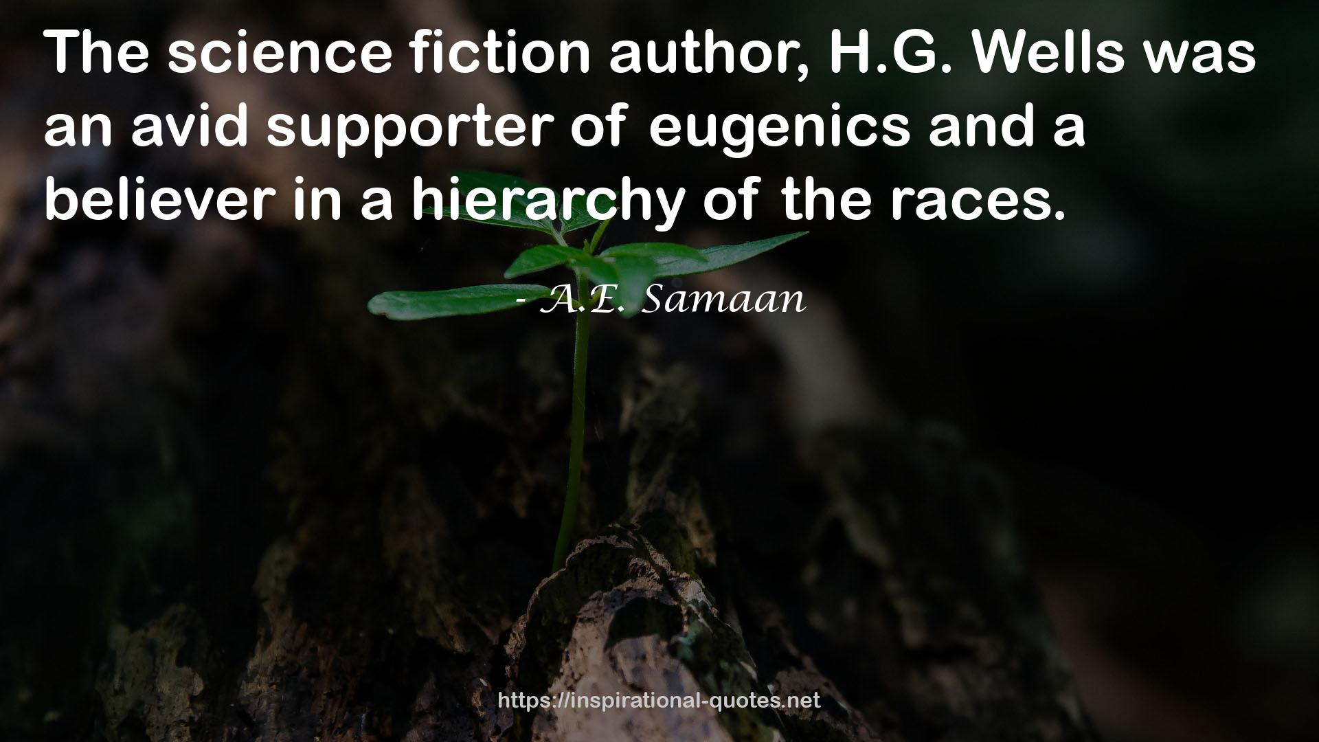 H.G. Wells  QUOTES