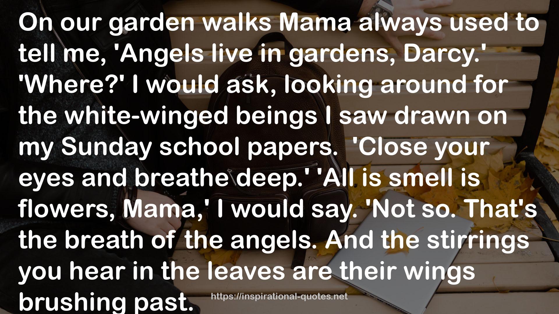 Garden of Angels QUOTES
