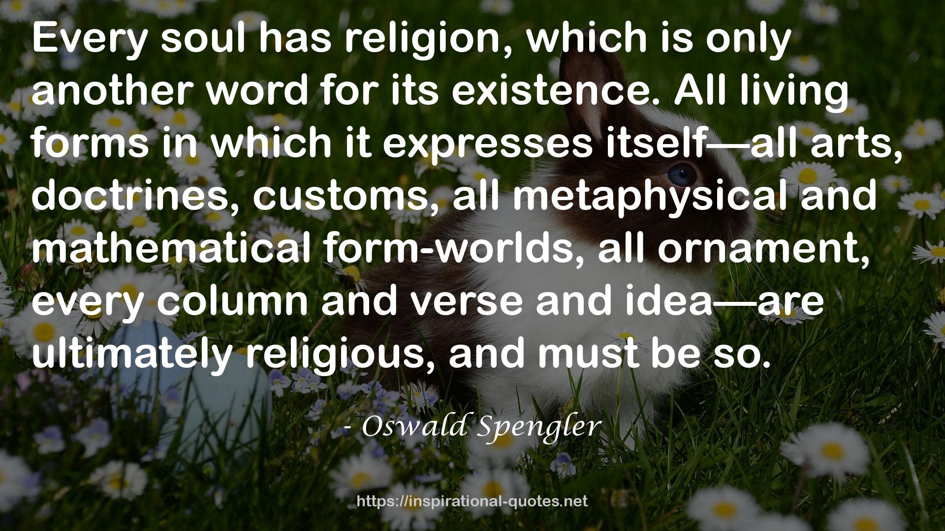 Oswald Spengler QUOTES