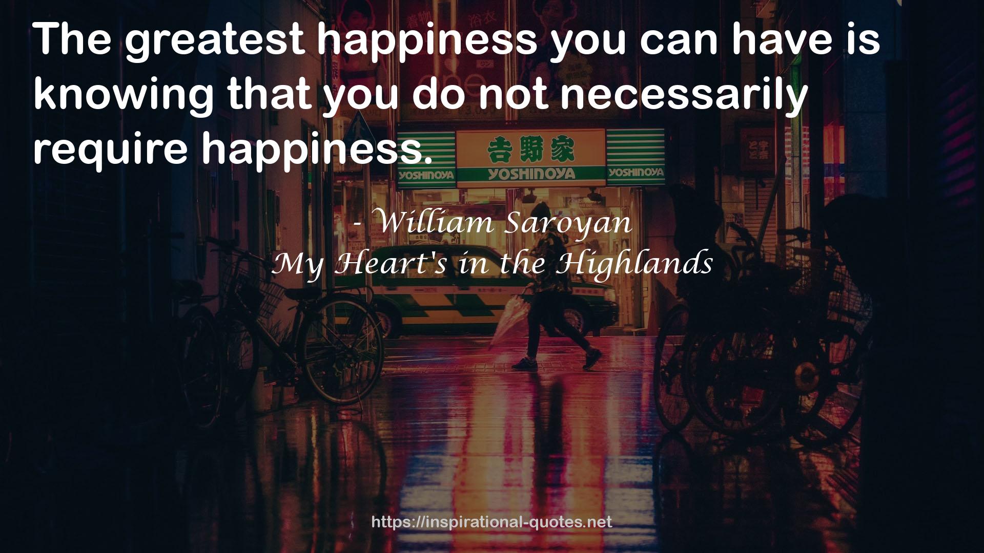 My Heart's in the Highlands QUOTES