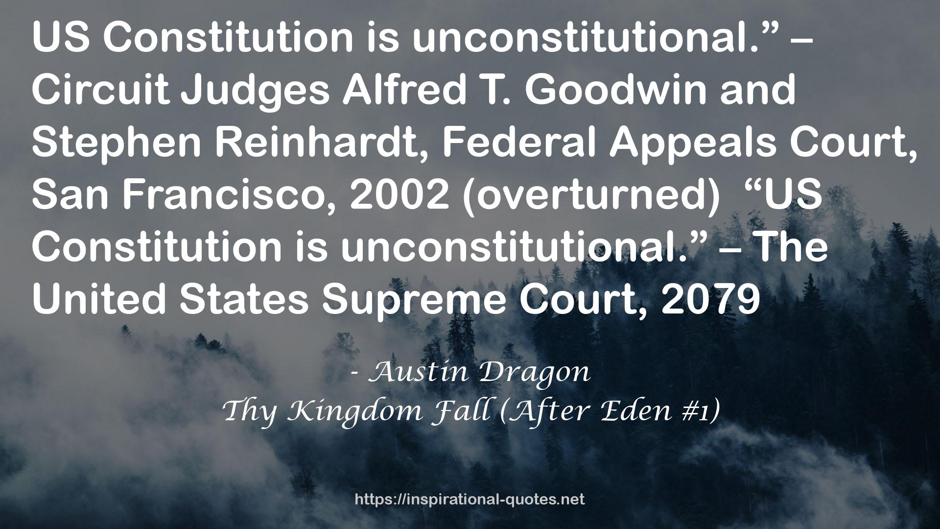 Alfred T. Goodwin  QUOTES