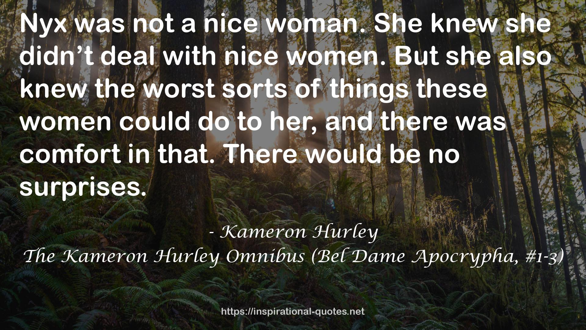 The Kameron Hurley Omnibus (Bel Dame Apocrypha, #1-3) QUOTES