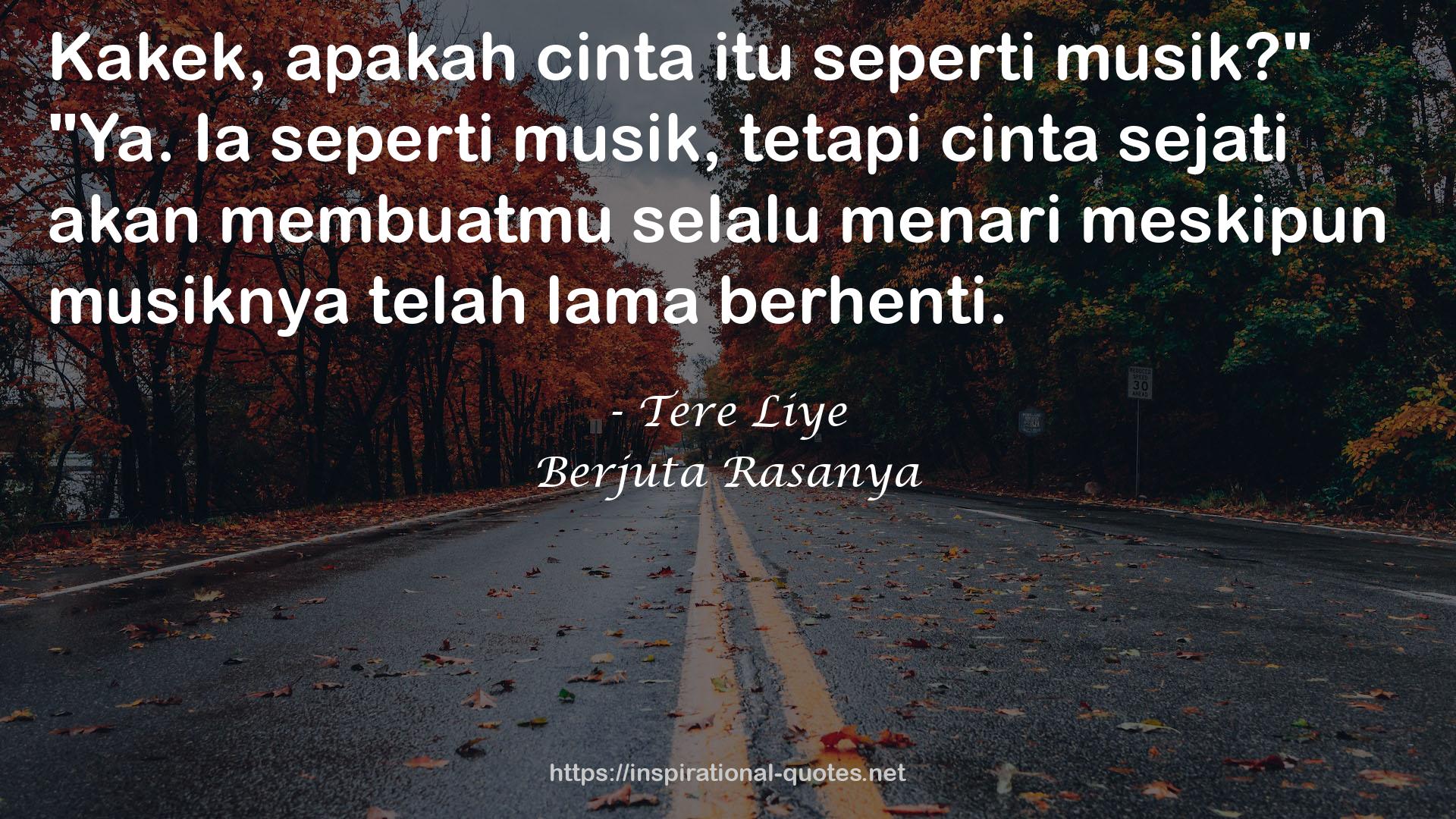 Tere Liye QUOTES