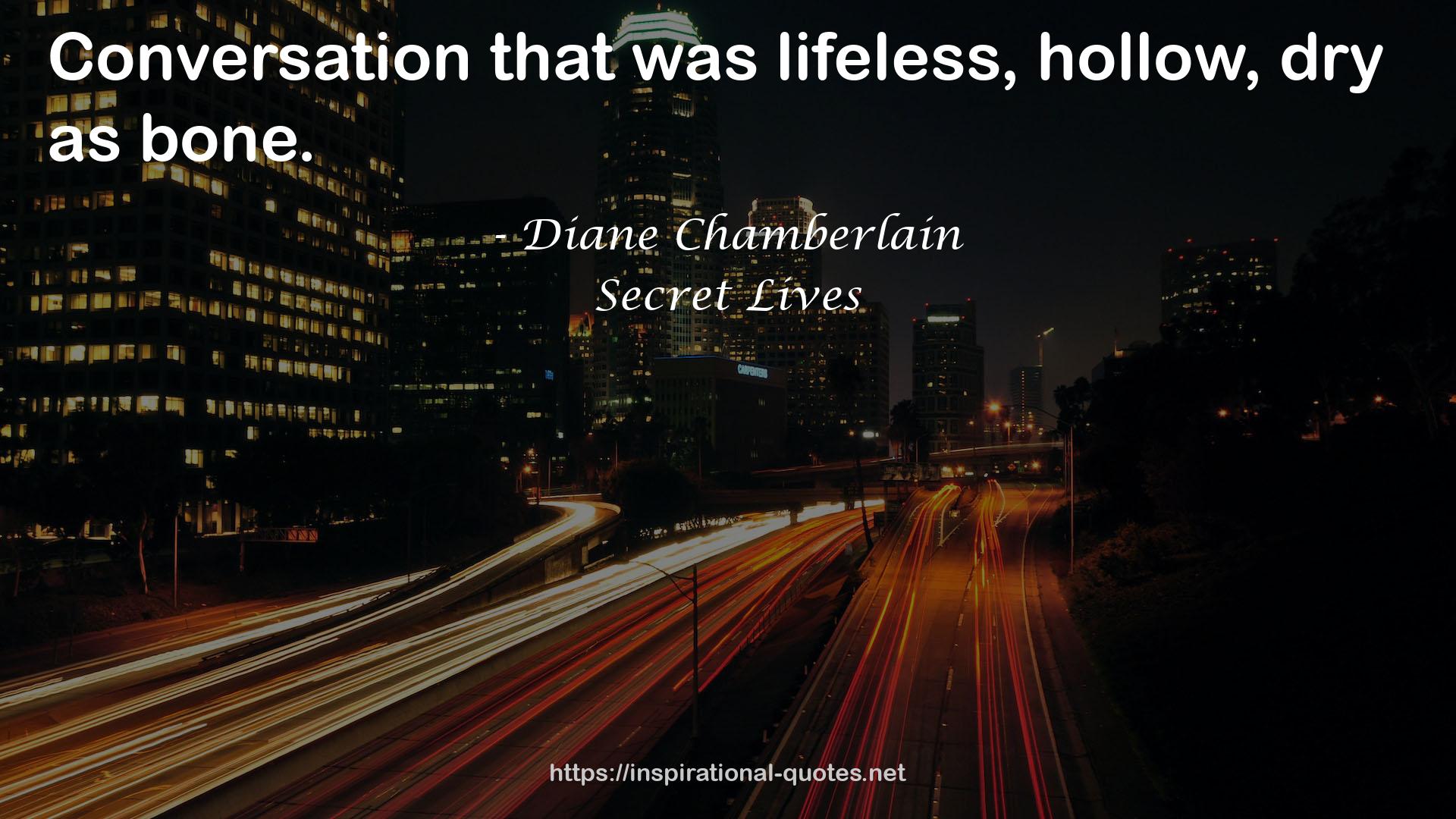 Secret Lives QUOTES