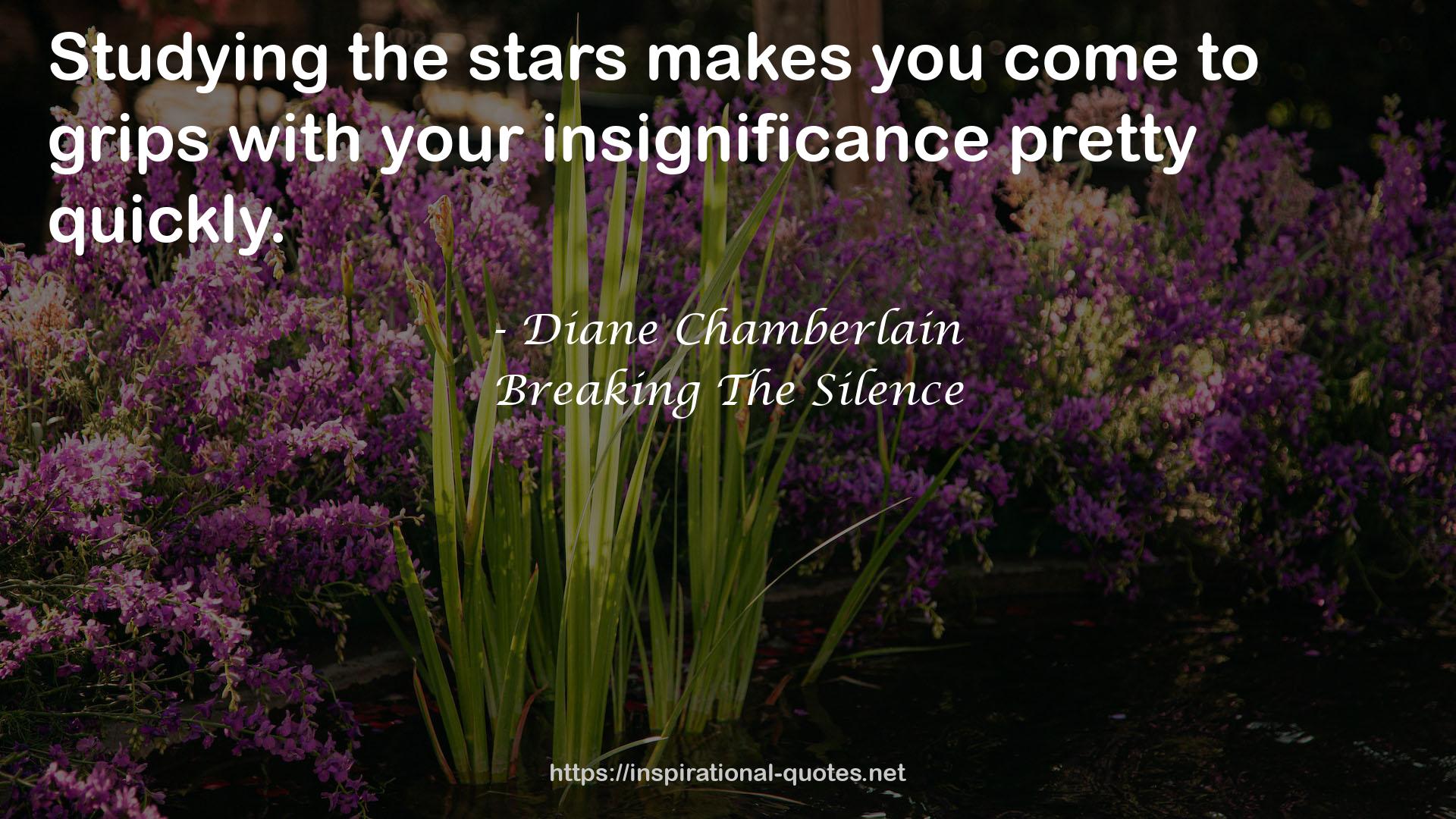 Breaking The Silence QUOTES