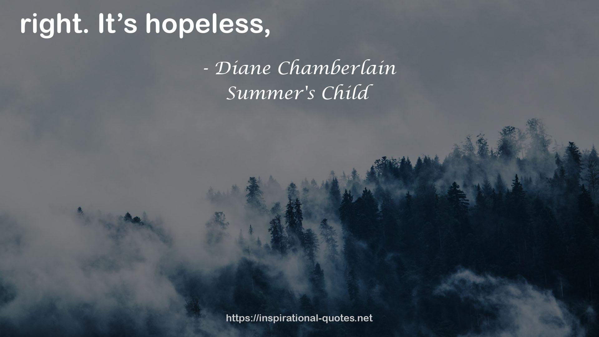 Summer's Child QUOTES